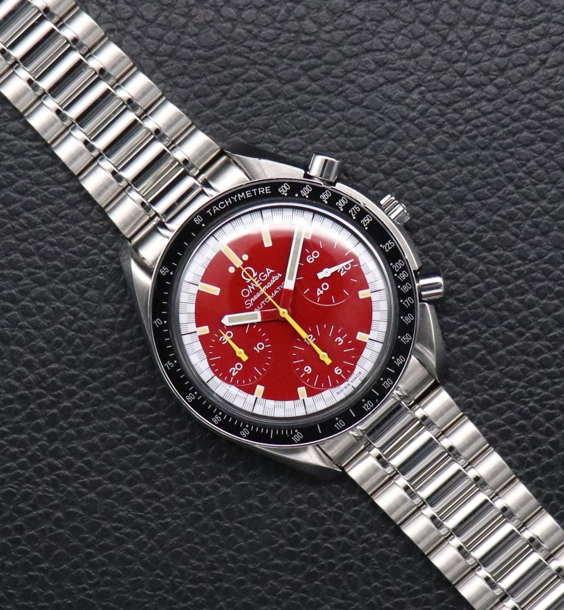 【大得価2024】OMEGA 3510.61 Speedmaster Michael Schumacher Racing Reduced Red オメガ スピードマスター ミハエル・シューマッハ レーシング レッド その他