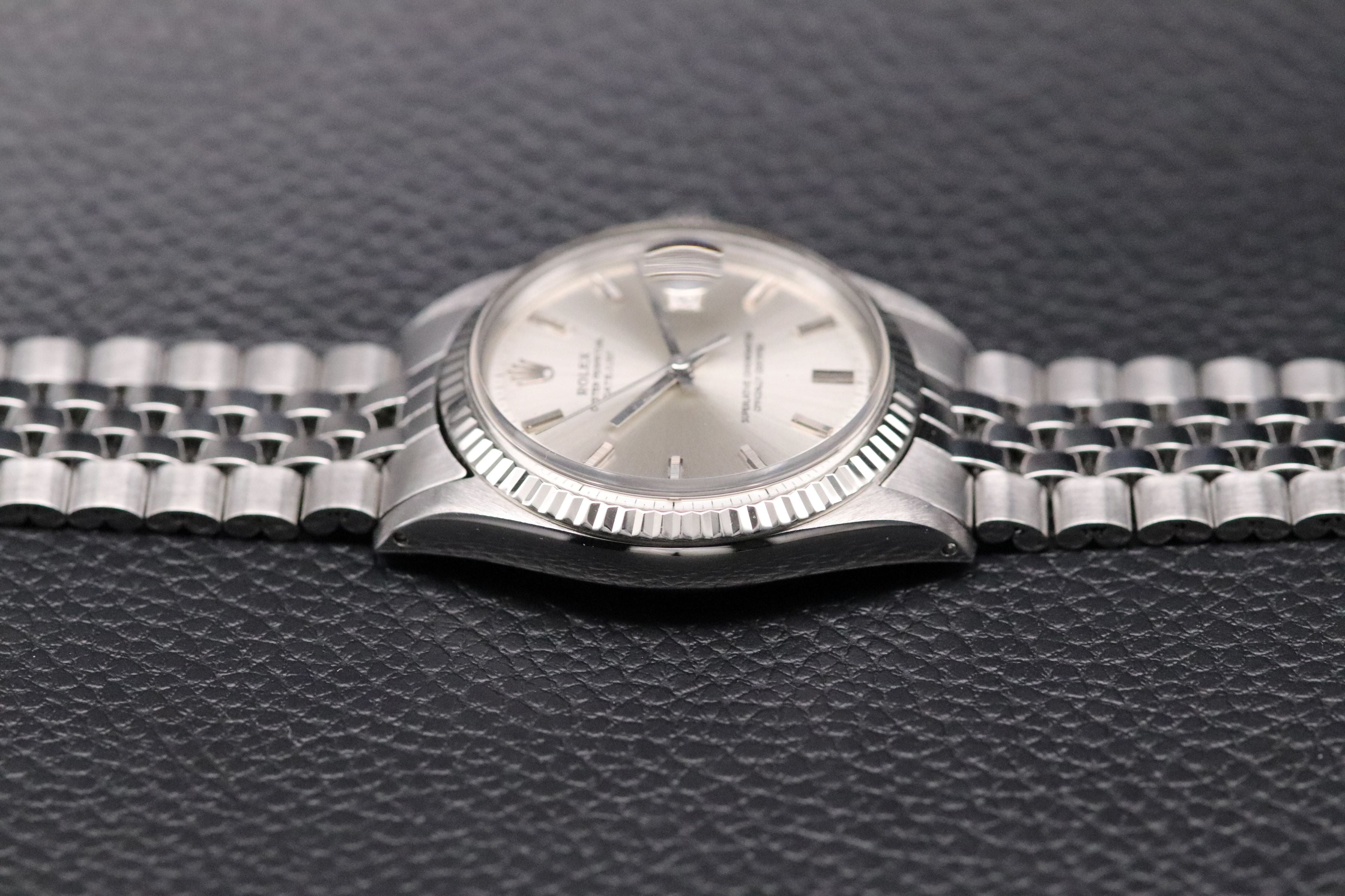 Rolex Datejust 1601 Silver Dial 1970