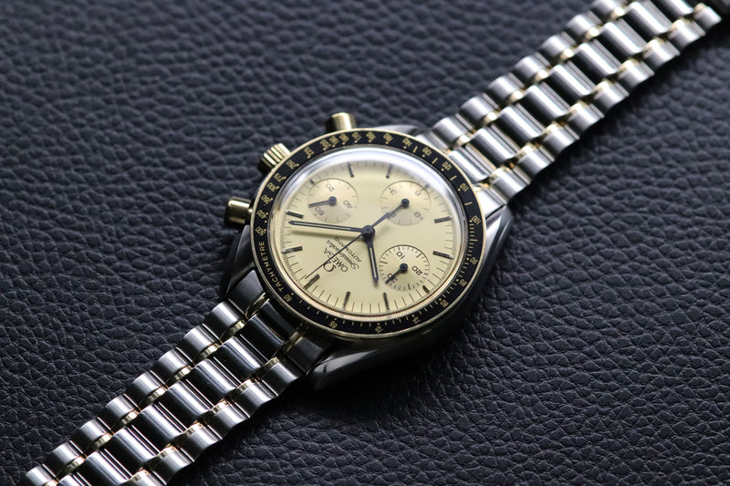 Omega Speedmaster Reduced 3310.10 Gold 1989