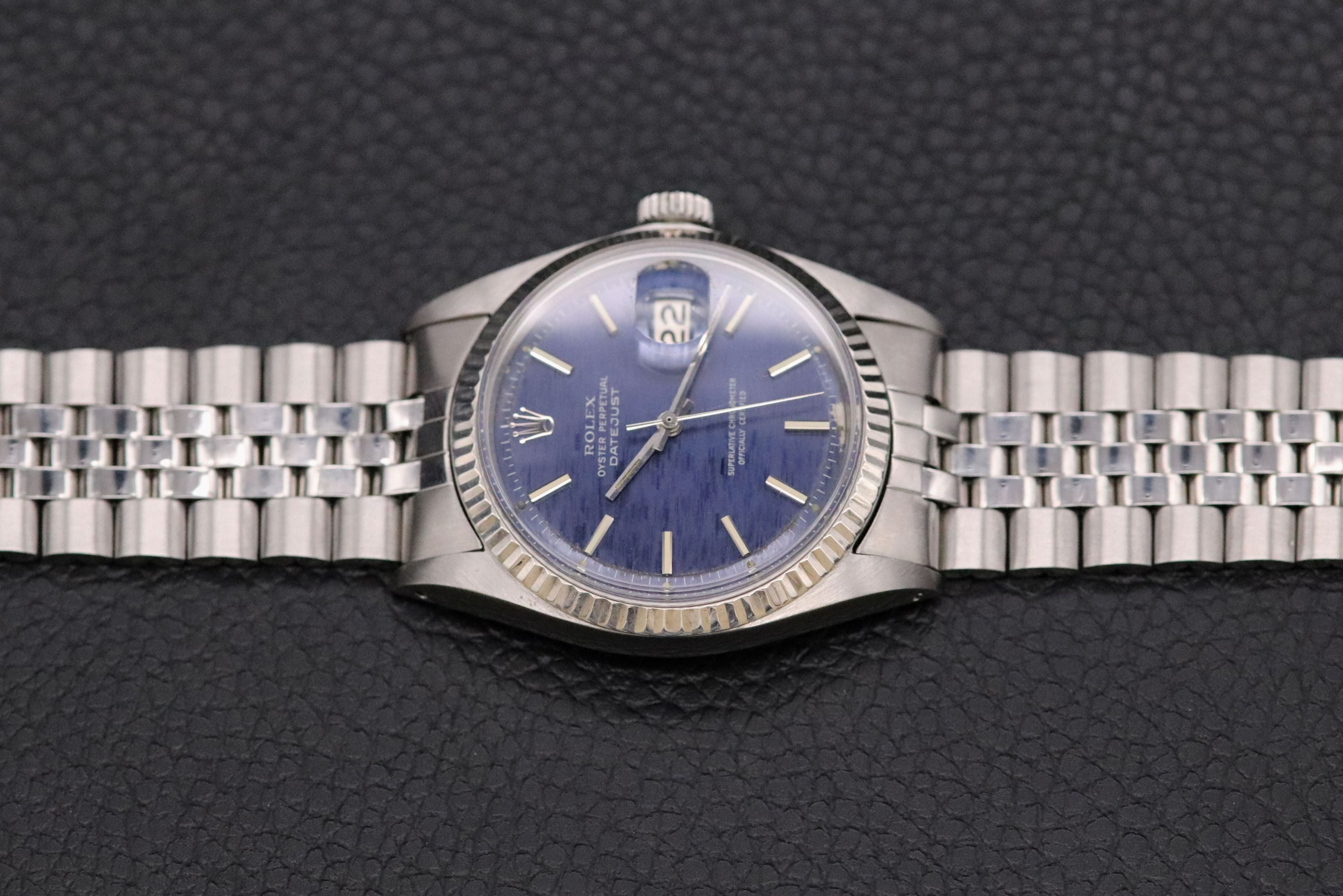 Rolex Datejust 1601 Blue Mosaic