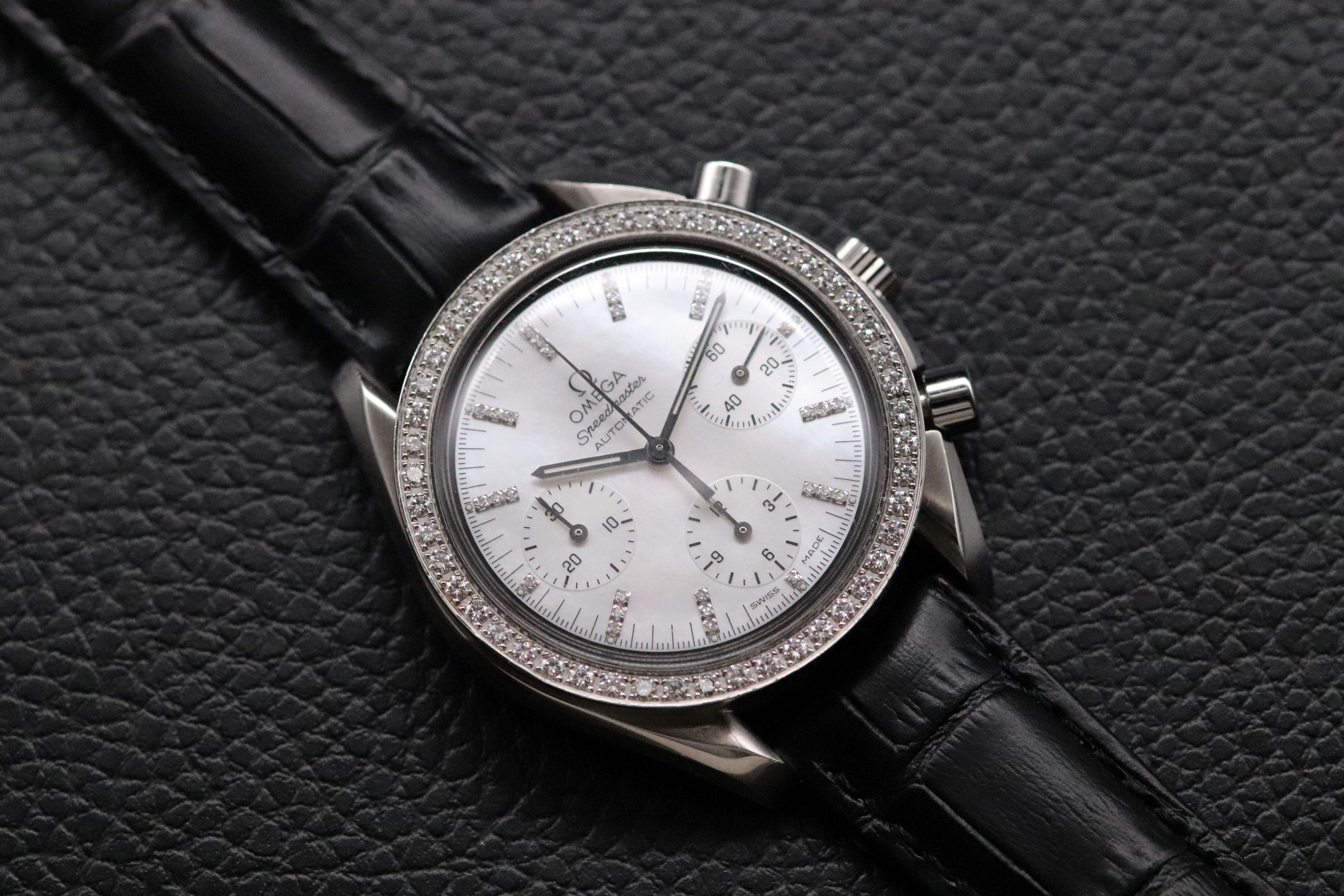 Omega Speedmaster Reduced Diamonds 3815.77.36