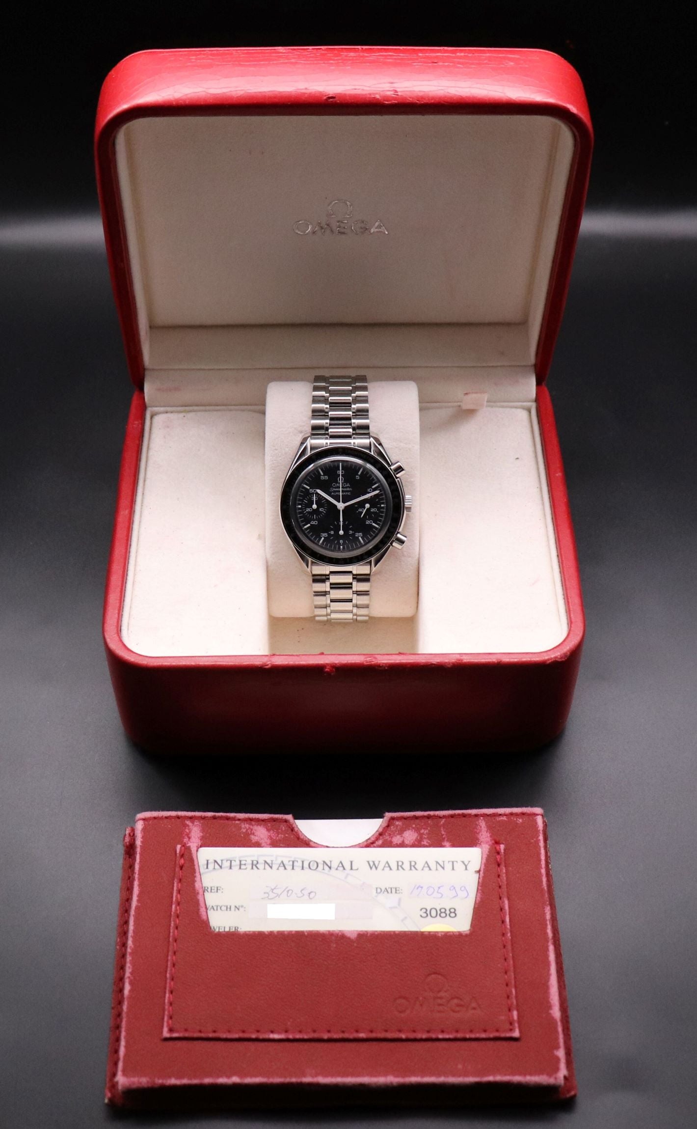 Omega Speedmaster Reduced 3510.50 Fullset 1999 Box+Papers