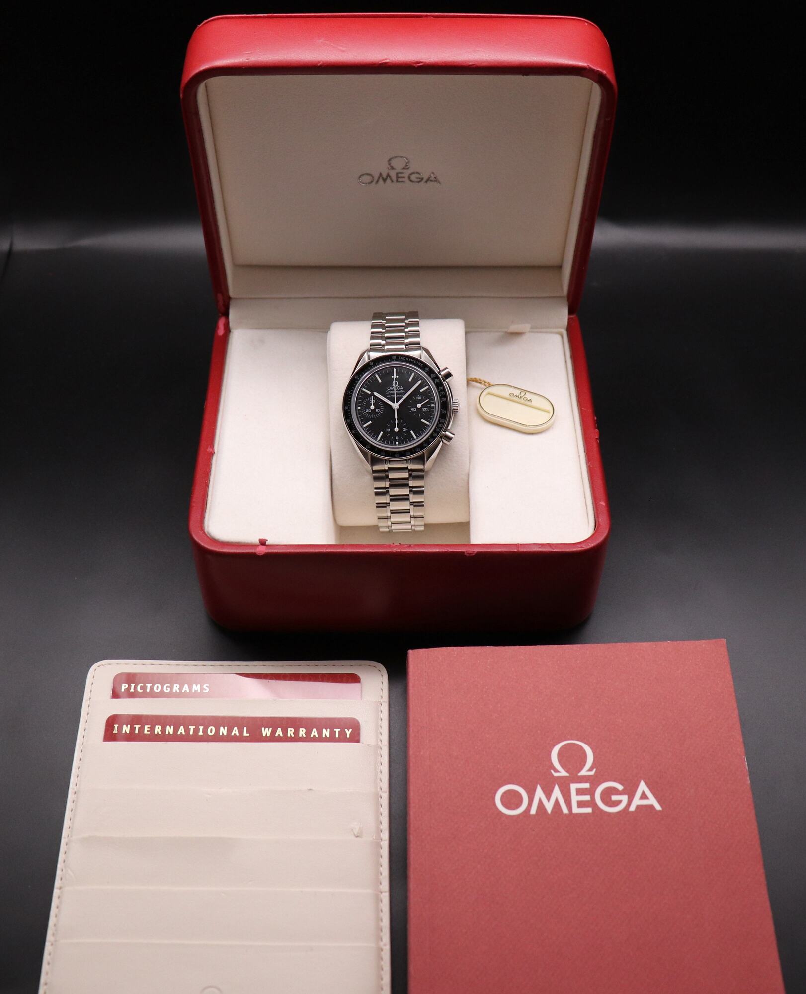 Omega Speedmaster Reduced 3539.50 Fullset 2012 Box+Papers