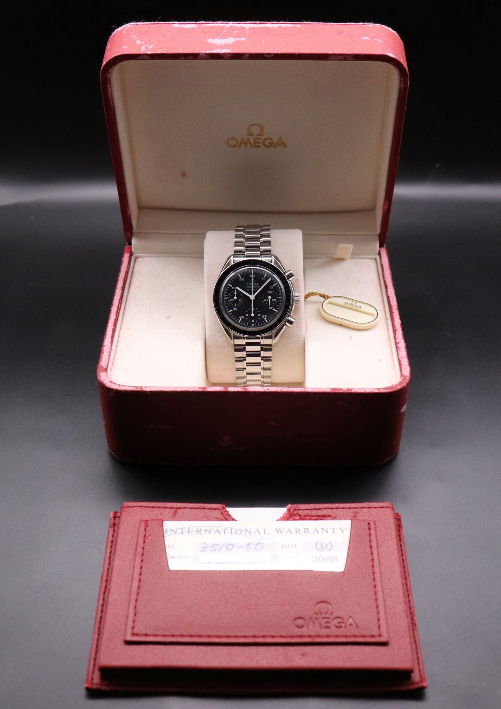 Omega Speedmaster Reduced 3510.50 Fullset 2001 Box+Papers