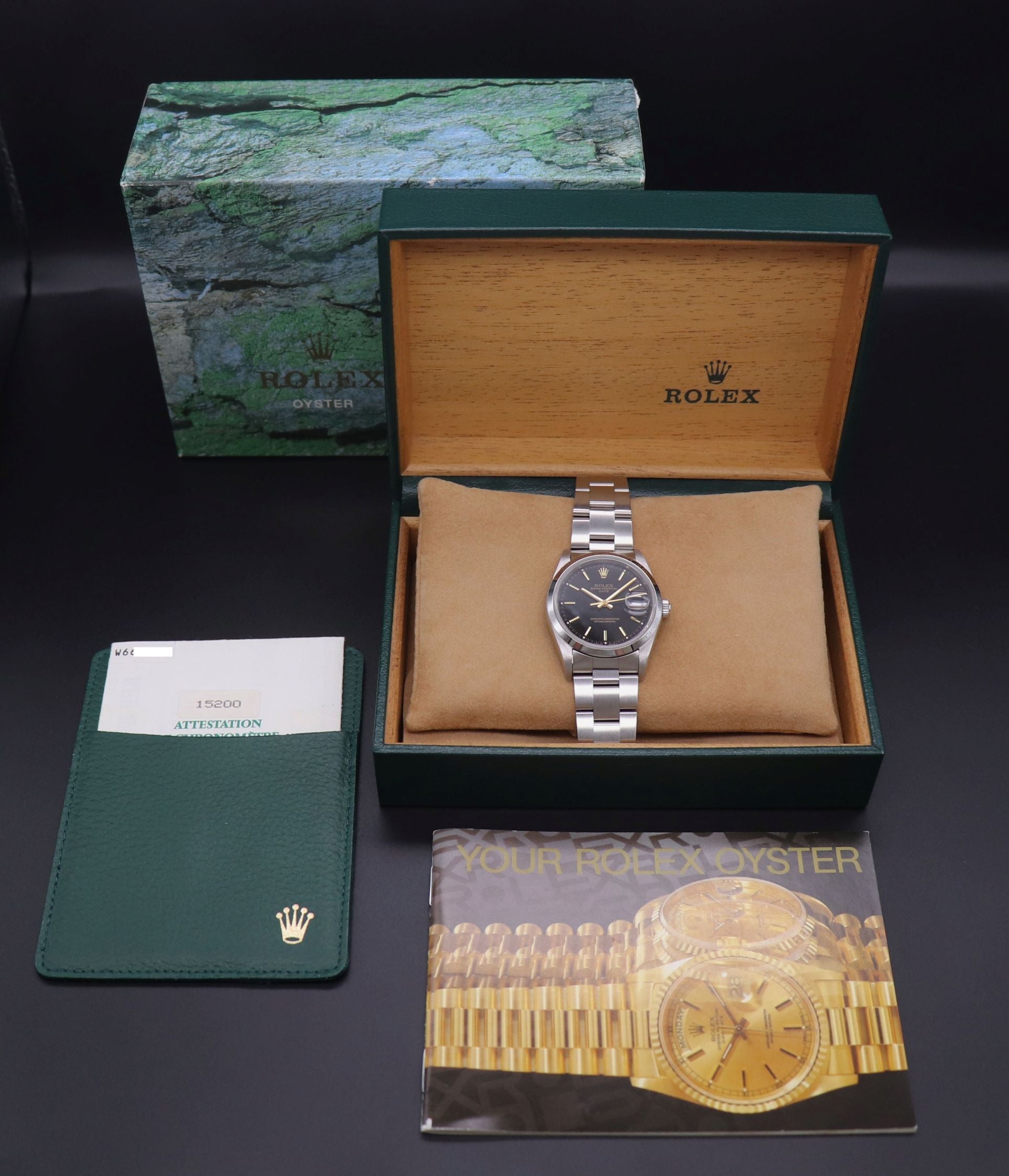 Rolex Date 15200 Gold NOS