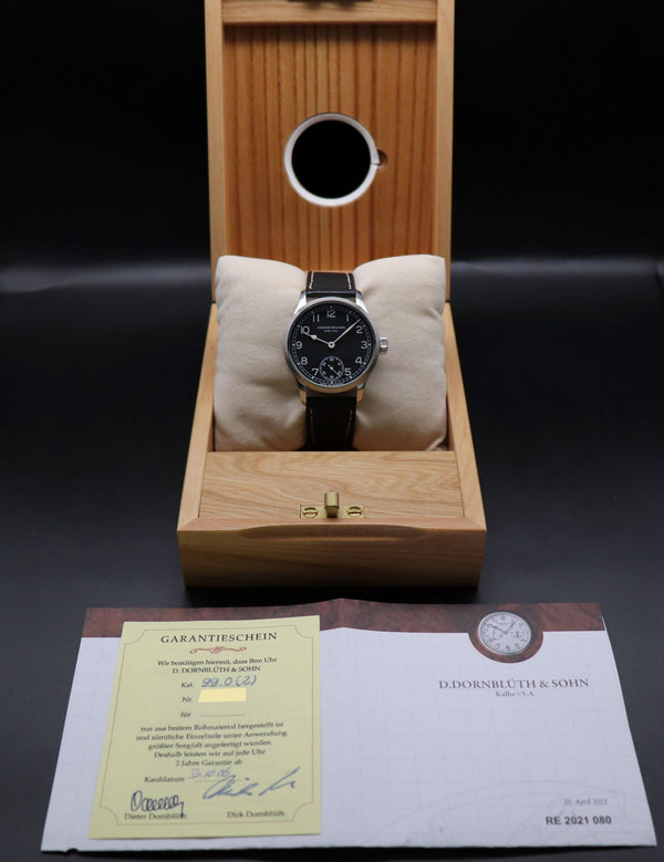 D.Dornblüth & Sohn Klassik 99.0 Fullset Black Dial Box+Paper