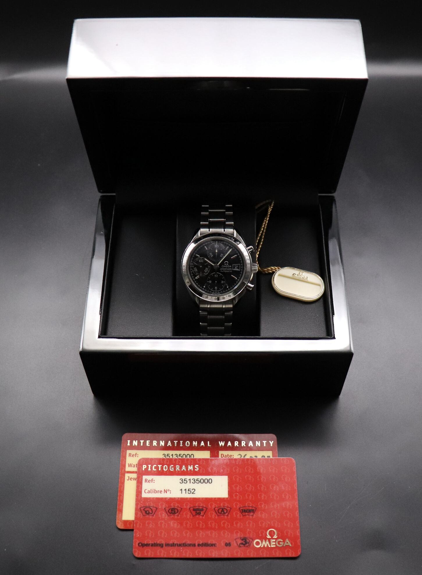 Omega Speedmaster Date 3513.50 Papers 1999