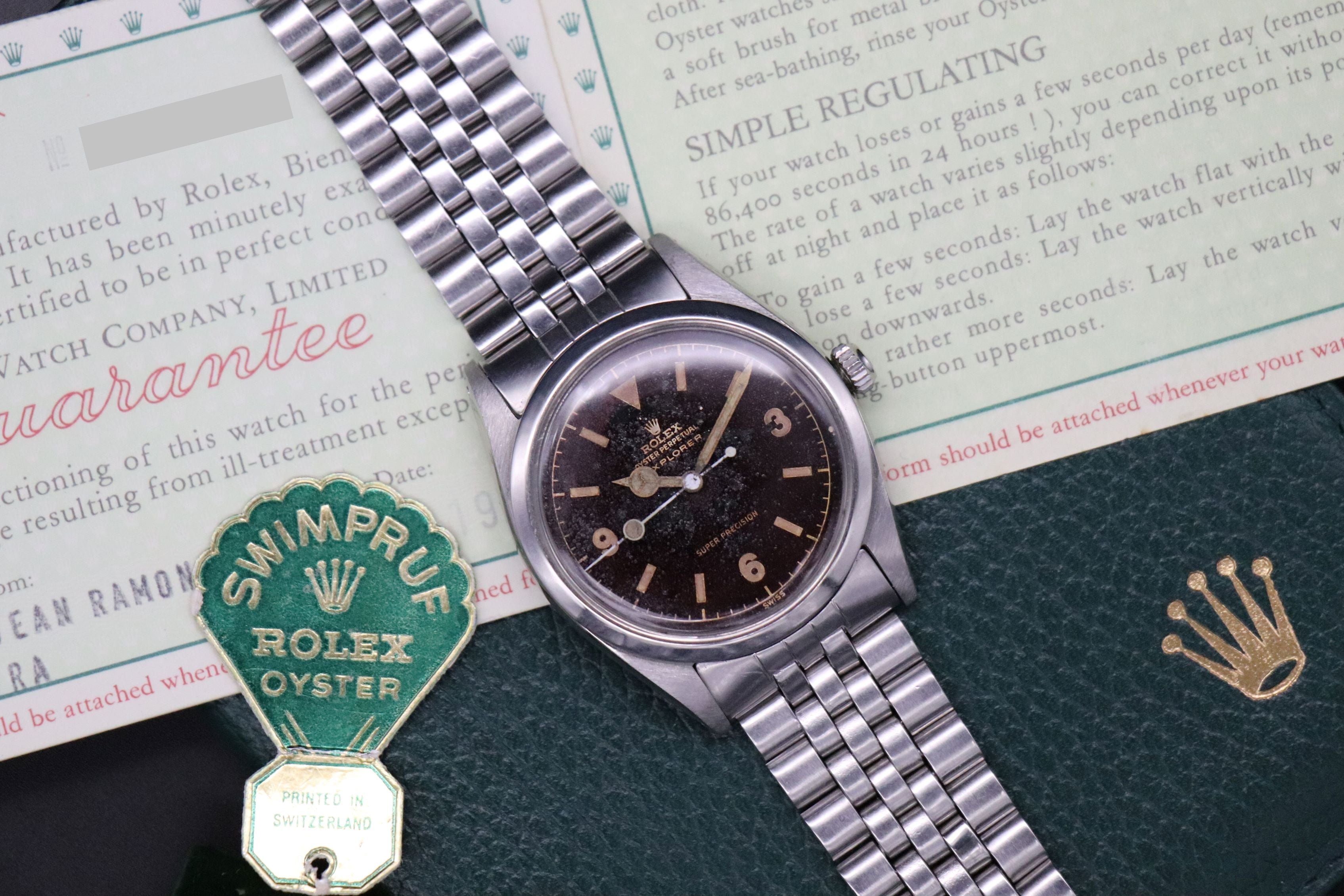 Rolex Explorer 5504 Tropical Chocolate