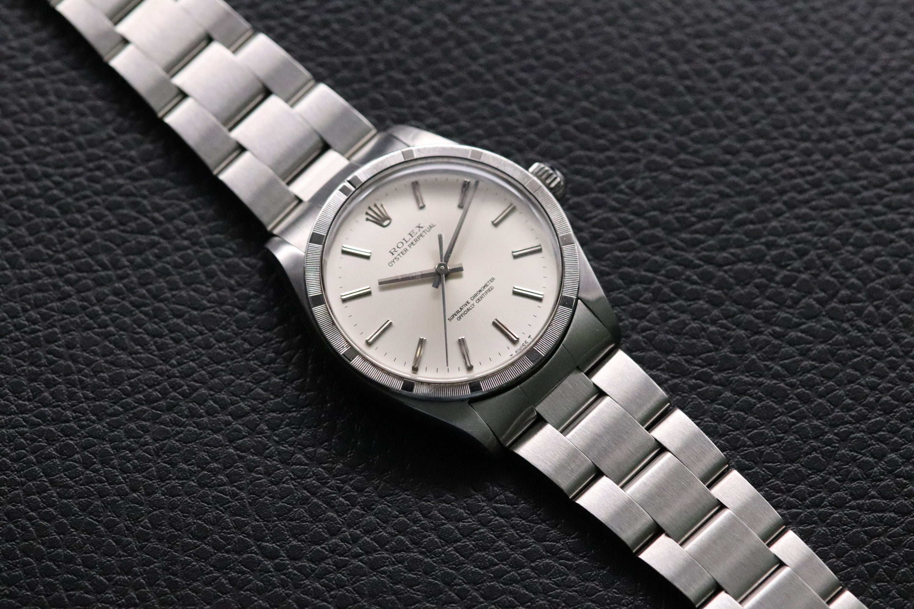 Rolex Oyster Perpetual 1007 Silver Dial 1968