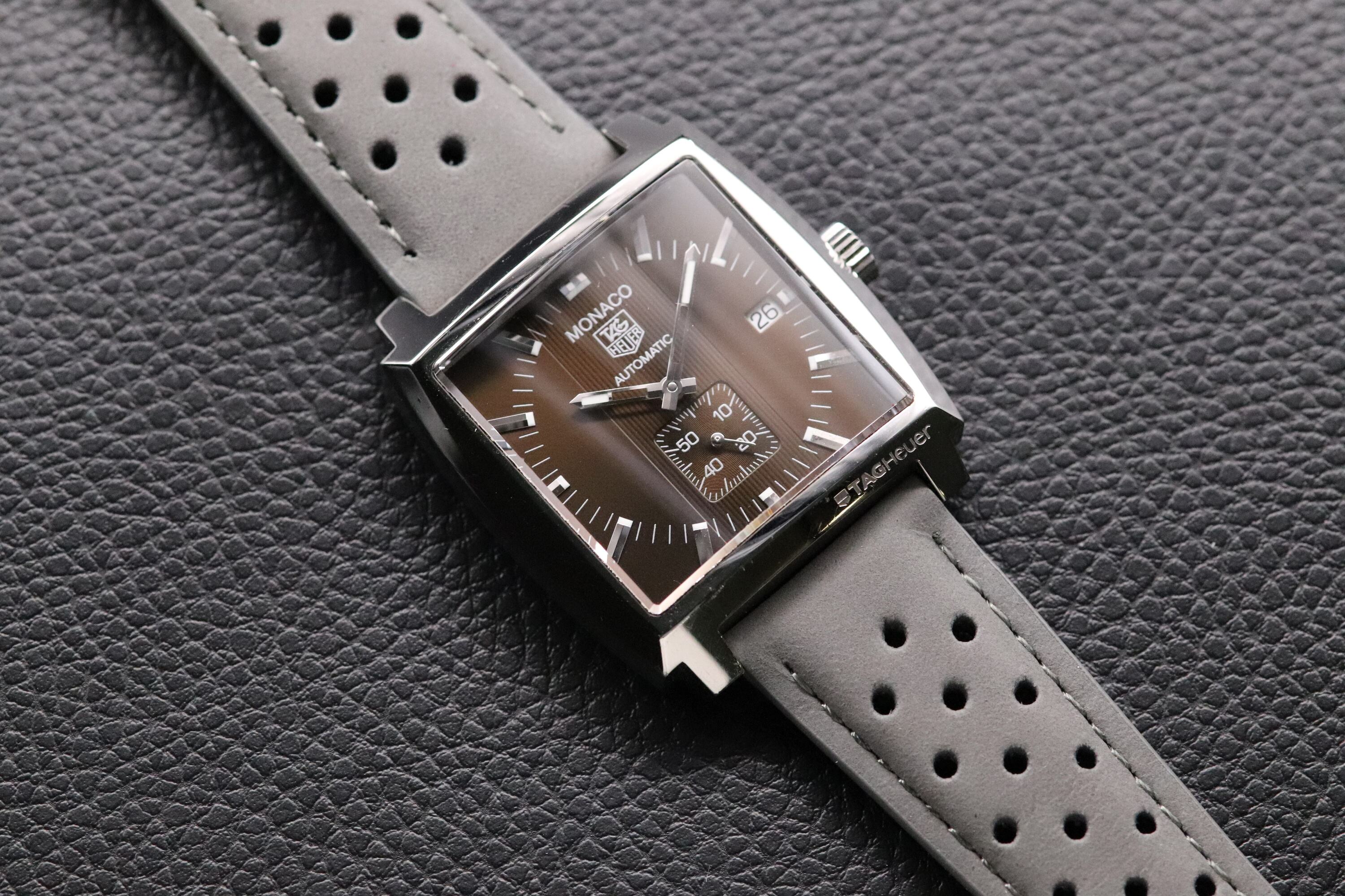 Tag Heuer Monaco WW2115 Brown Dial 2010