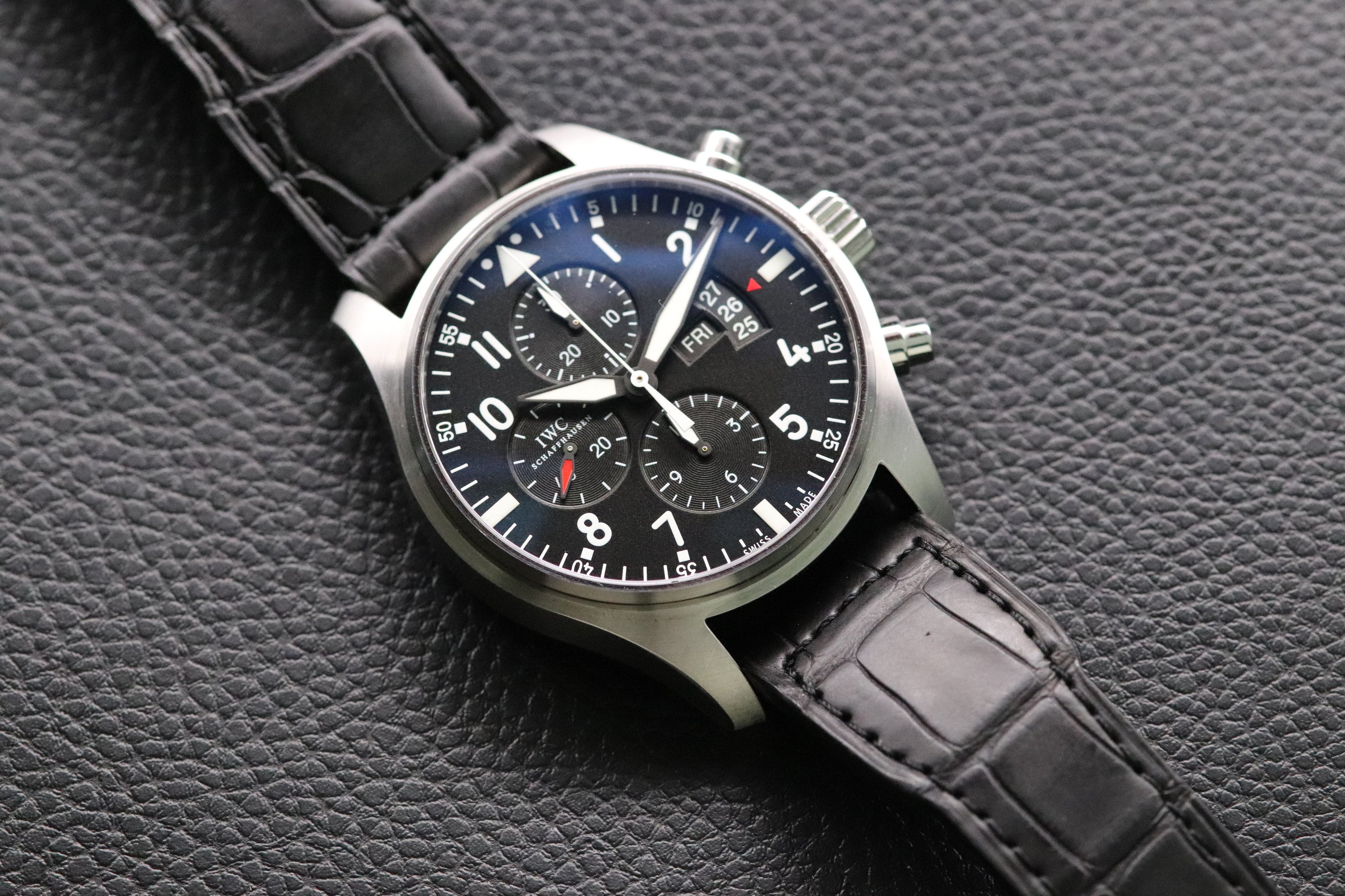 IWC Fliegeruhr Chronograph IW377701 Papers 2016