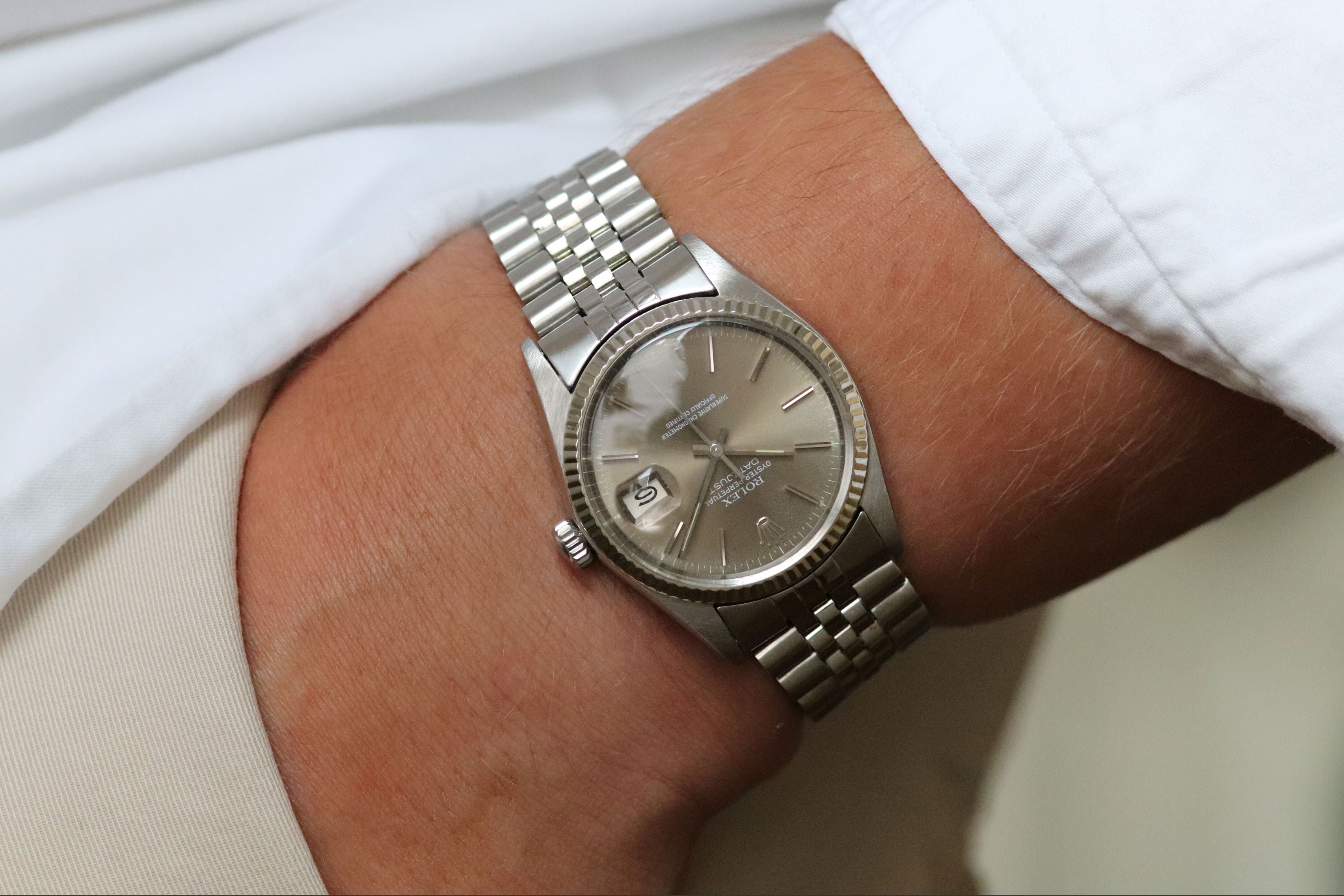 Rolex Datejust 16014 Brown