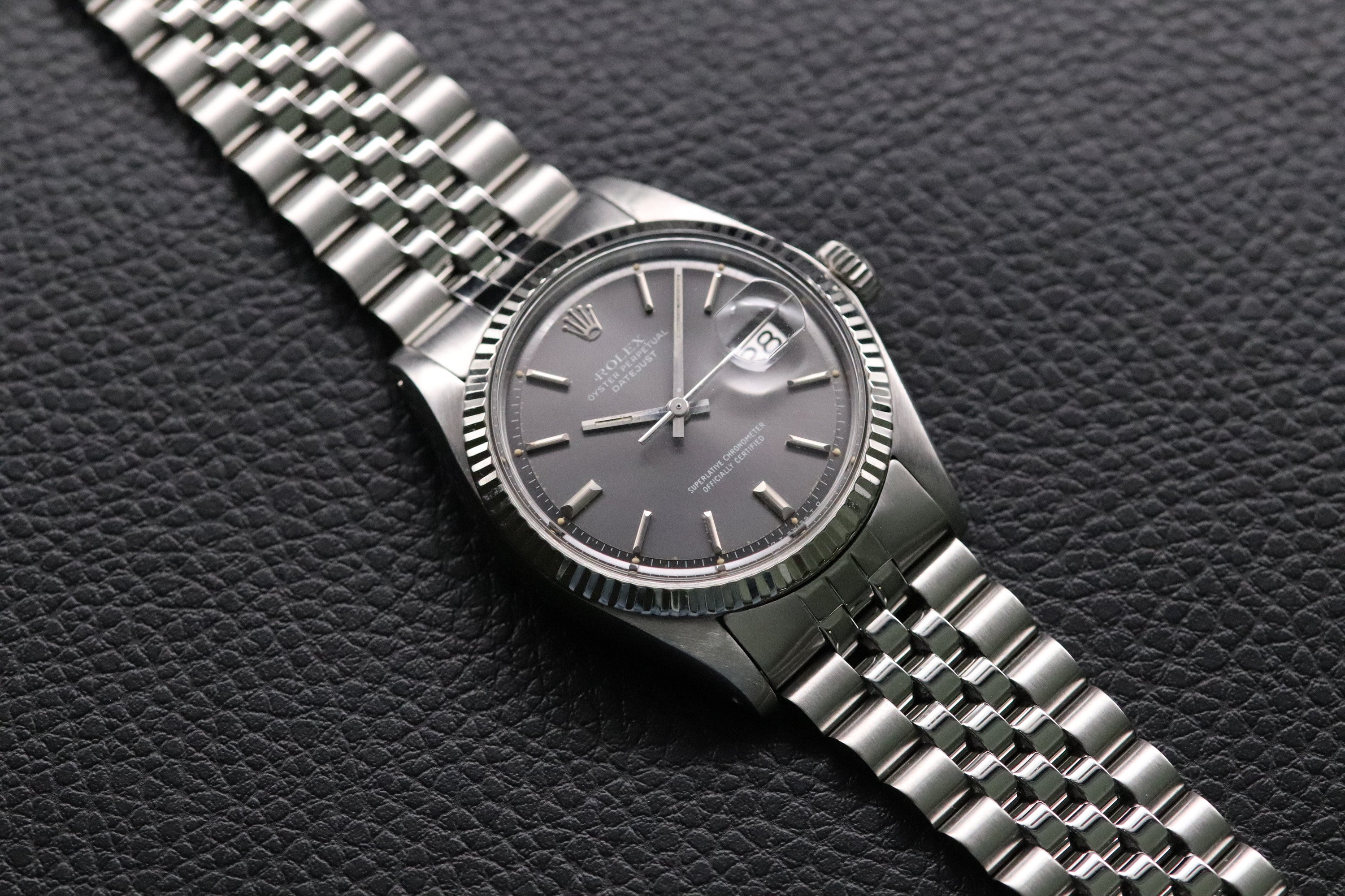 Rolex Datejust 1601 Grey Dial 1972