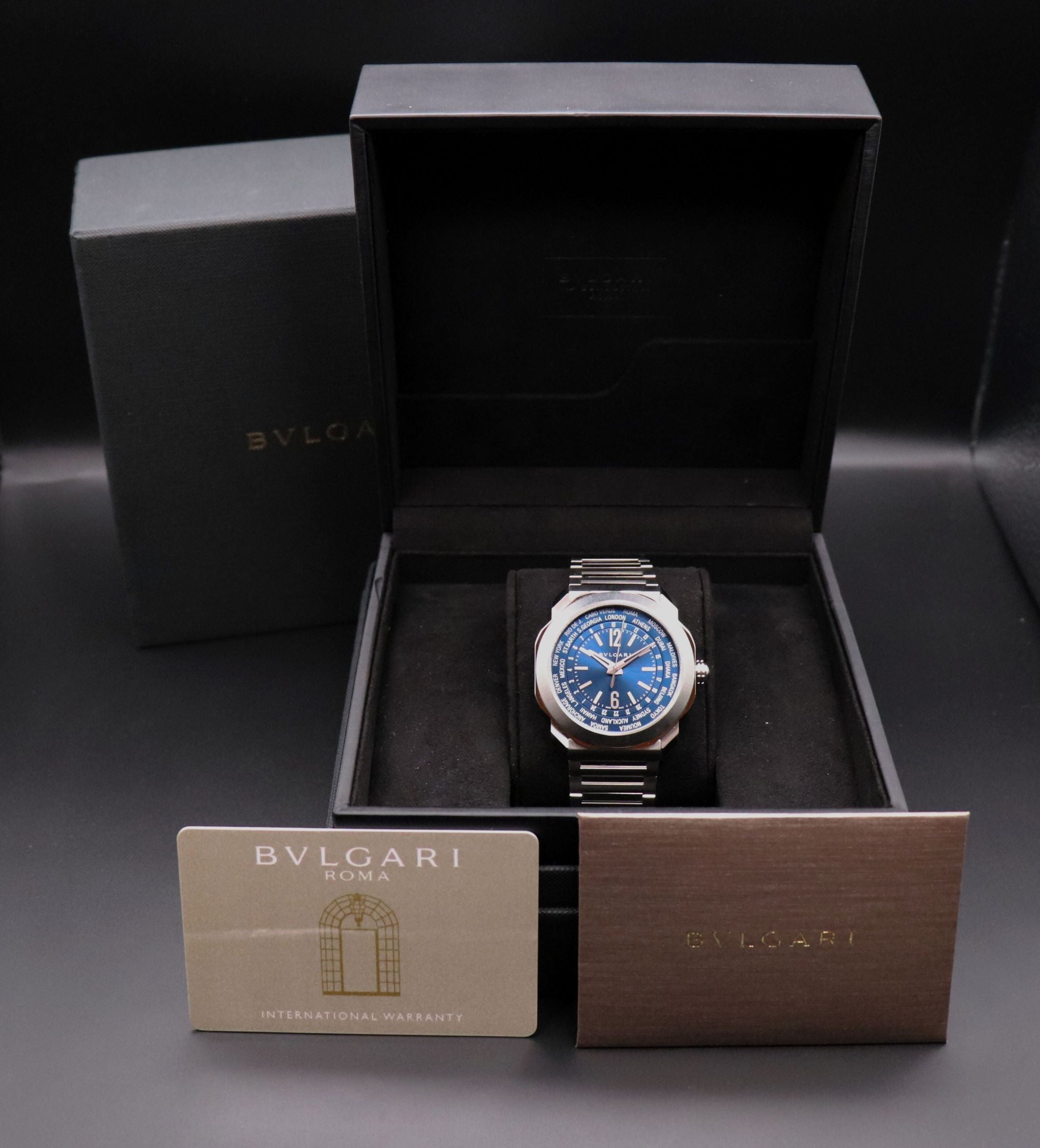 Bulgari Octo Roma Worldtimer 103481