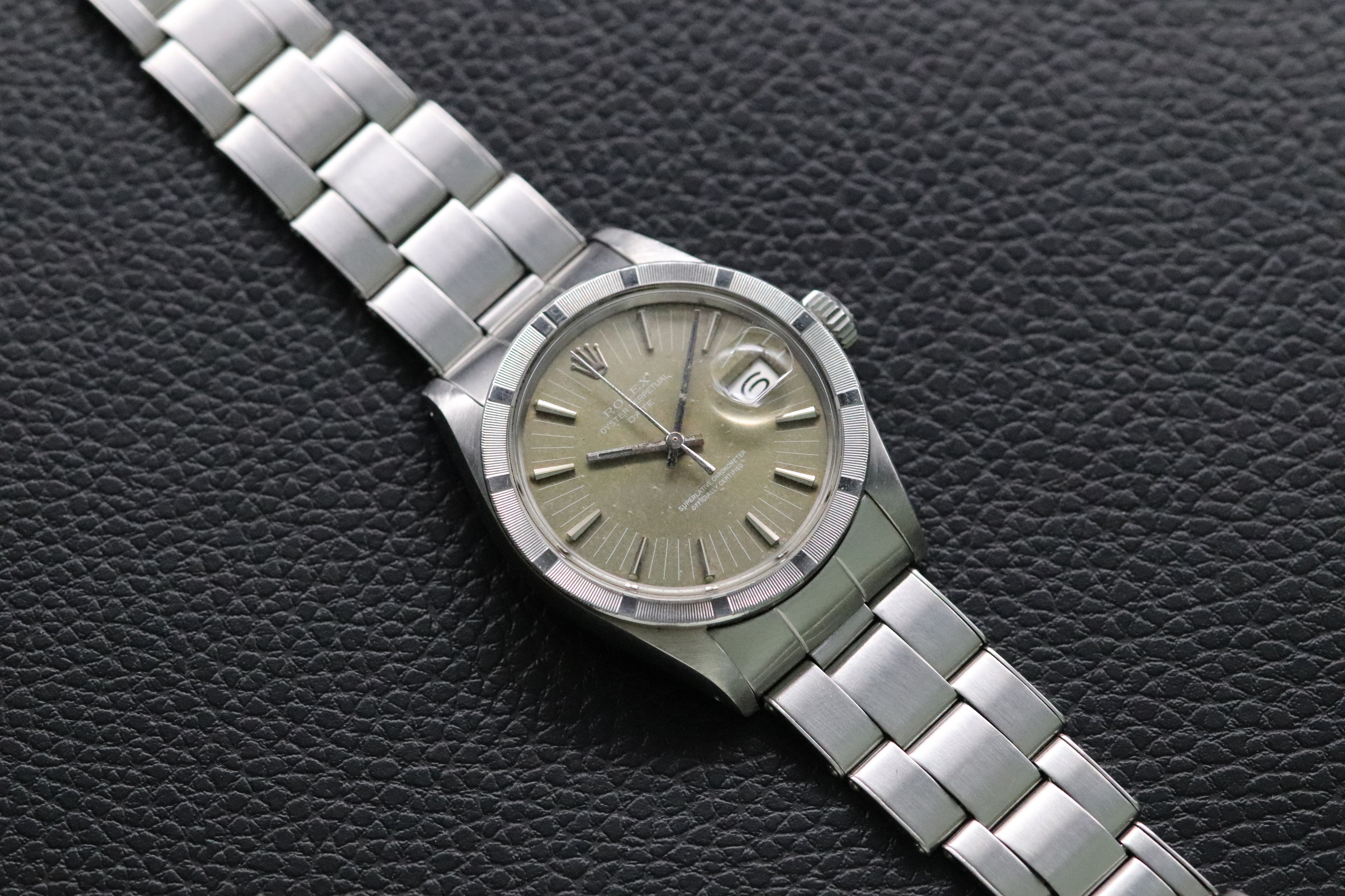 Rolex Date 1501 Tropical Green 1971