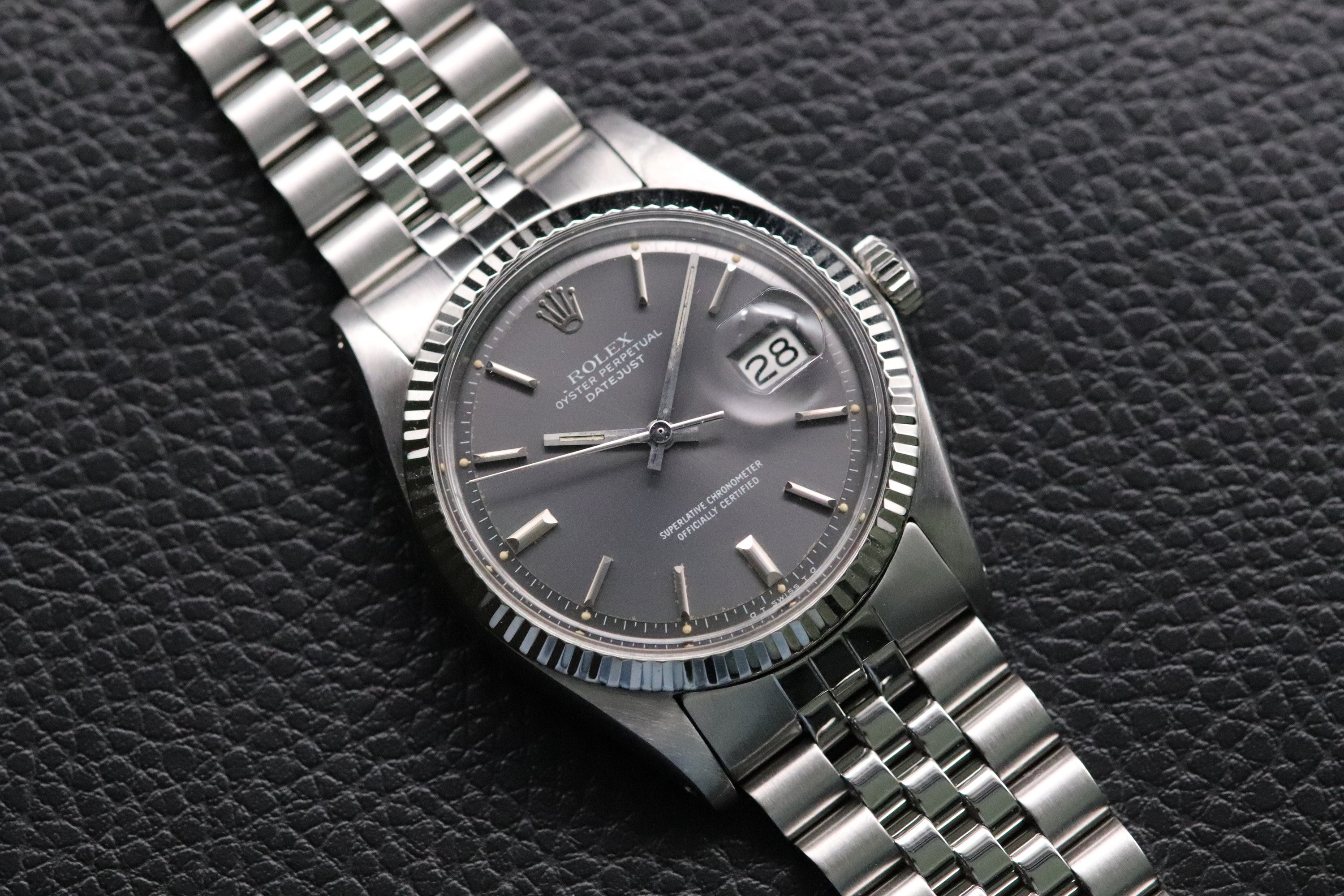 Rolex Datejust 1601 Grey Dial 1972