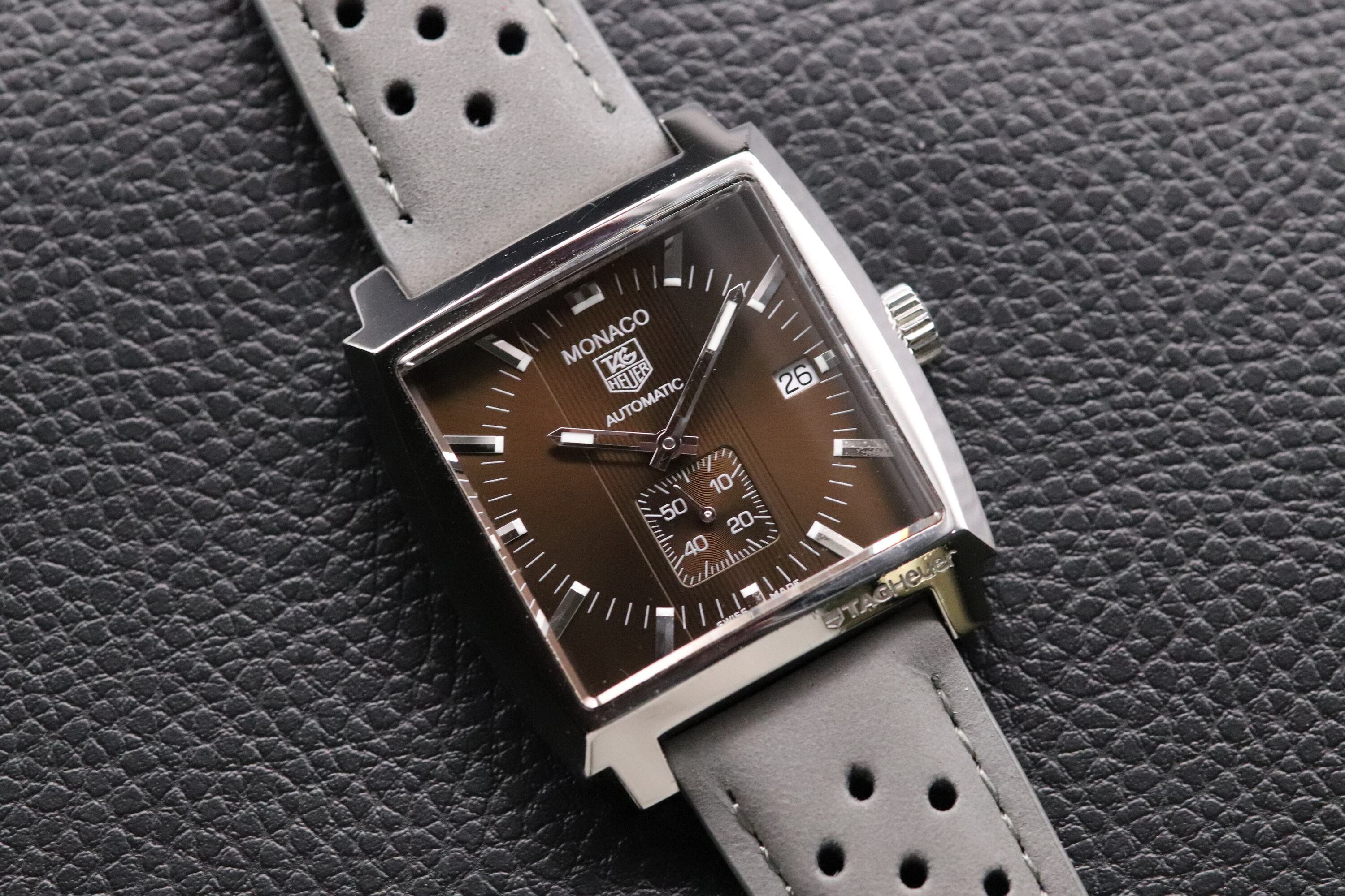 Tag Heuer Monaco WW2115 Brown Dial 2010