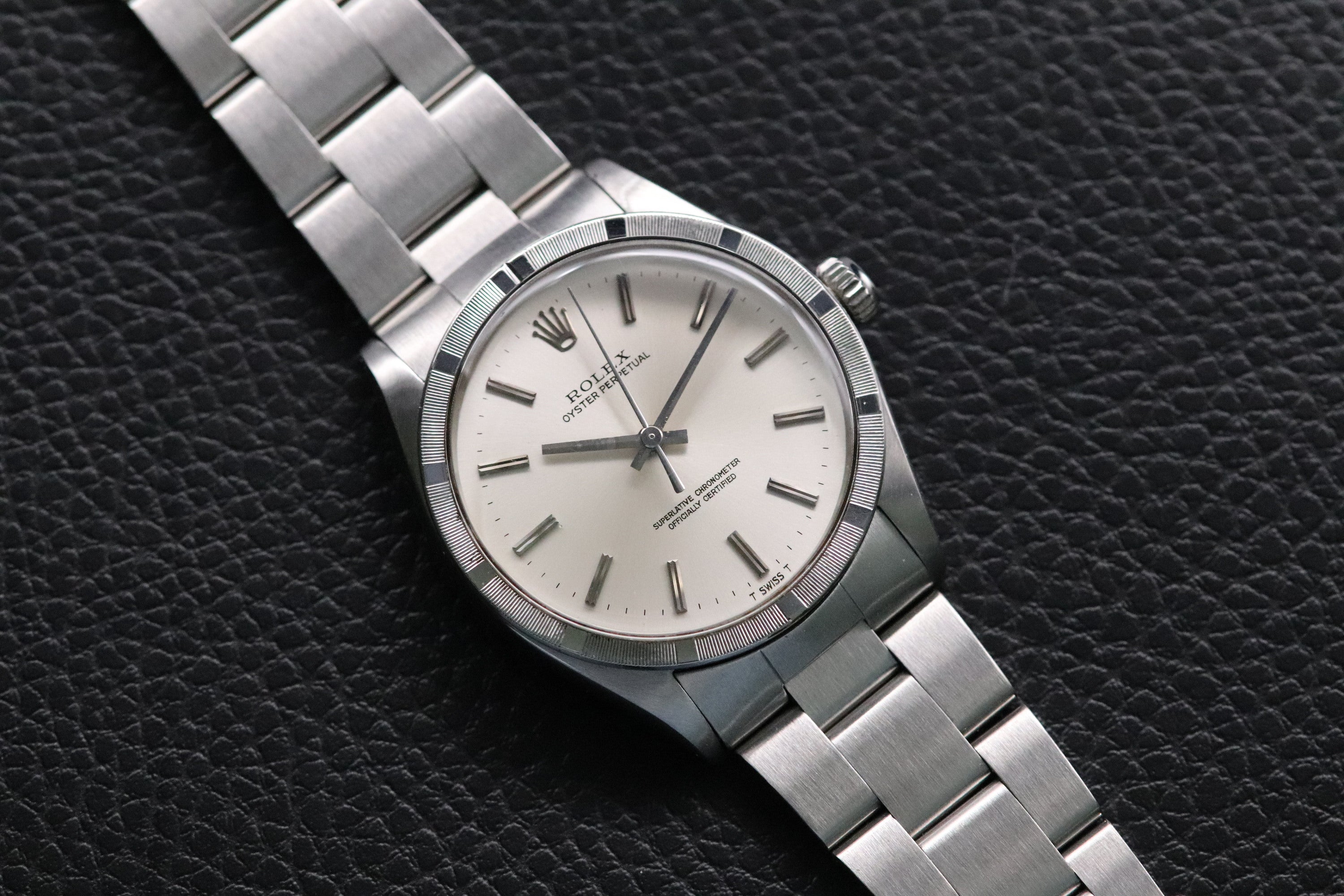 Rolex Oyster Perpetual 1007 Silver Dial 1968