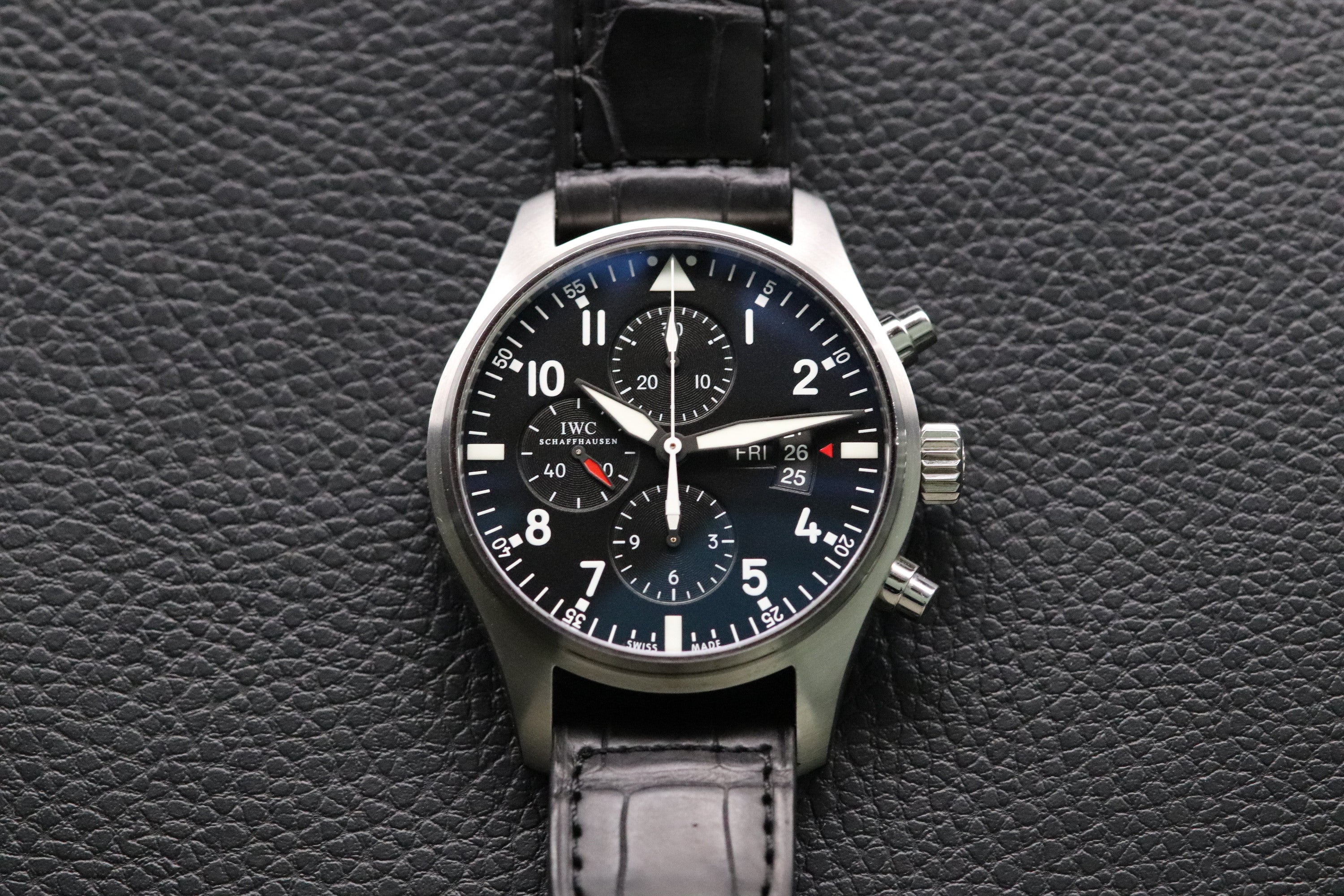 IWC Fliegeruhr Chronograph IW377701 Papers 2016