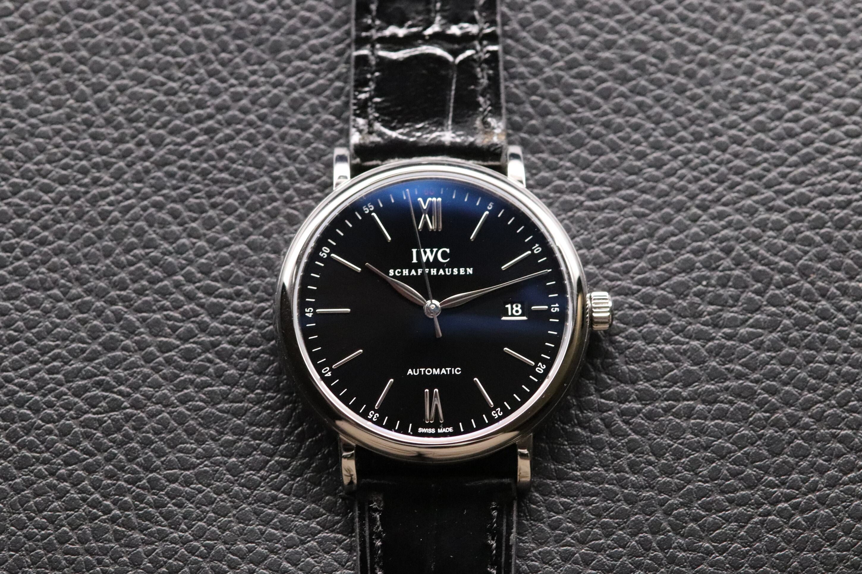 IWC Portofino IW356502 Black Dial 2017