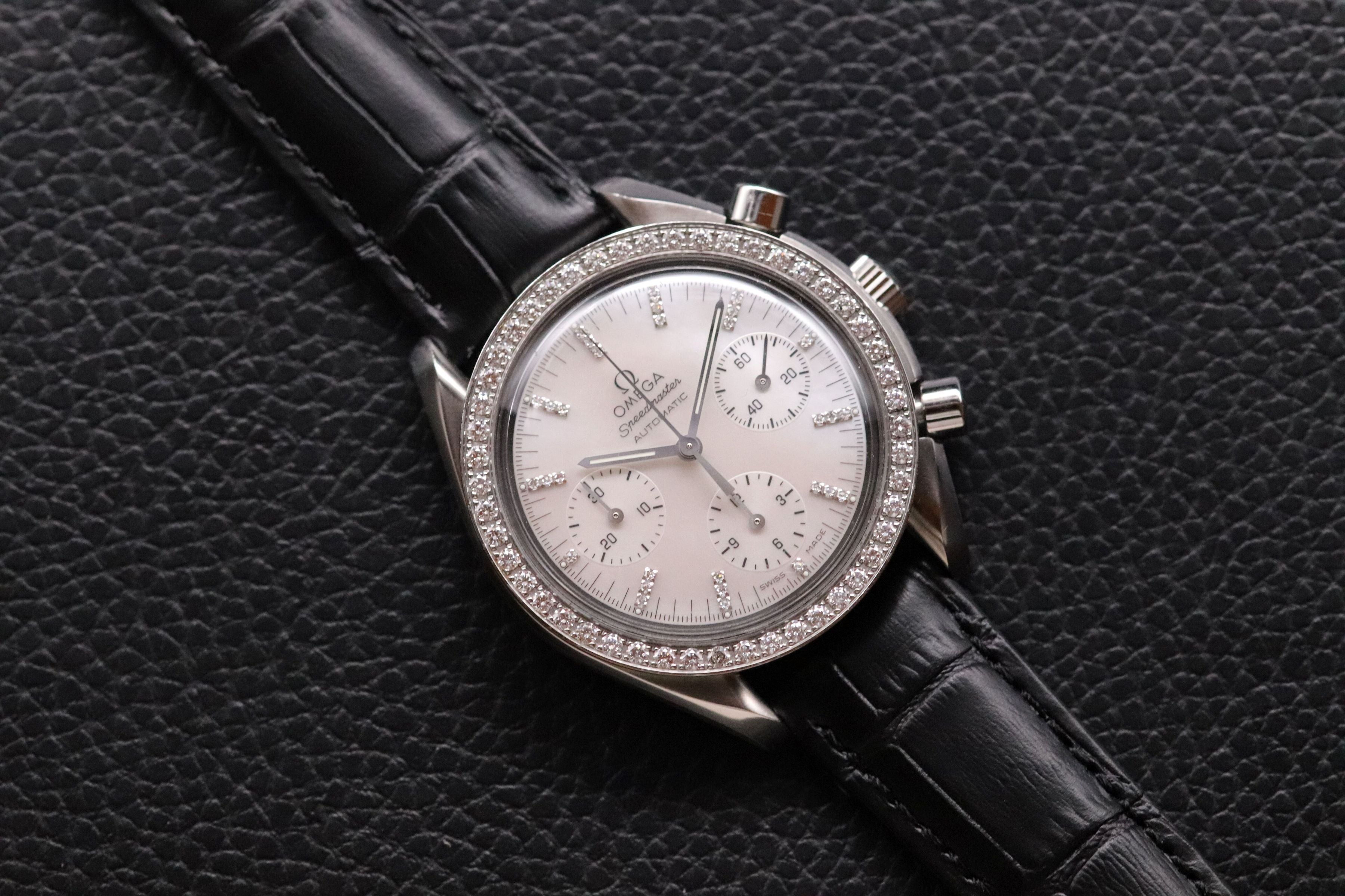 Omega Speedmaster Reduced Diamonds 3815.77.36