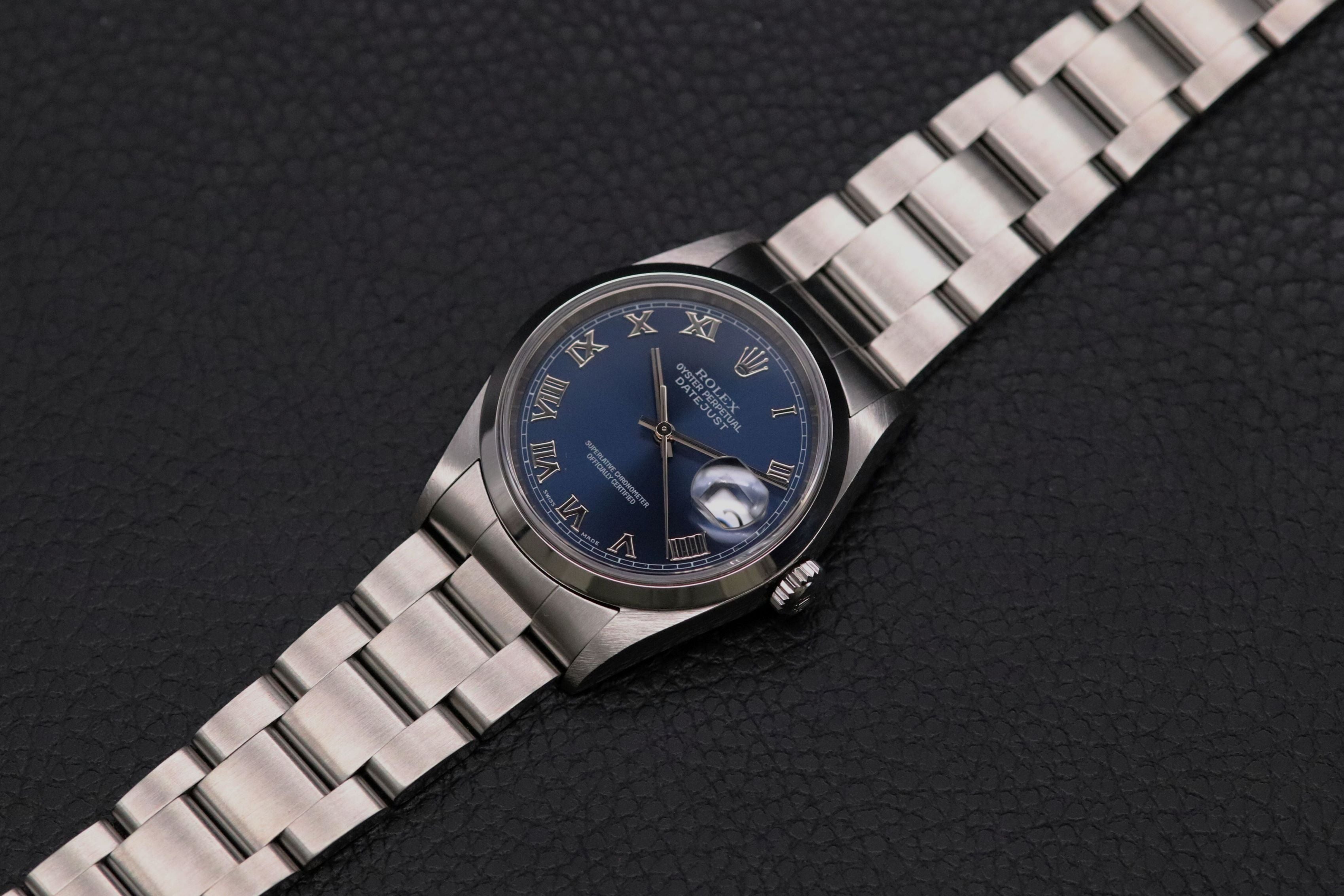 Rolex Datejust 16200 Blue NOS