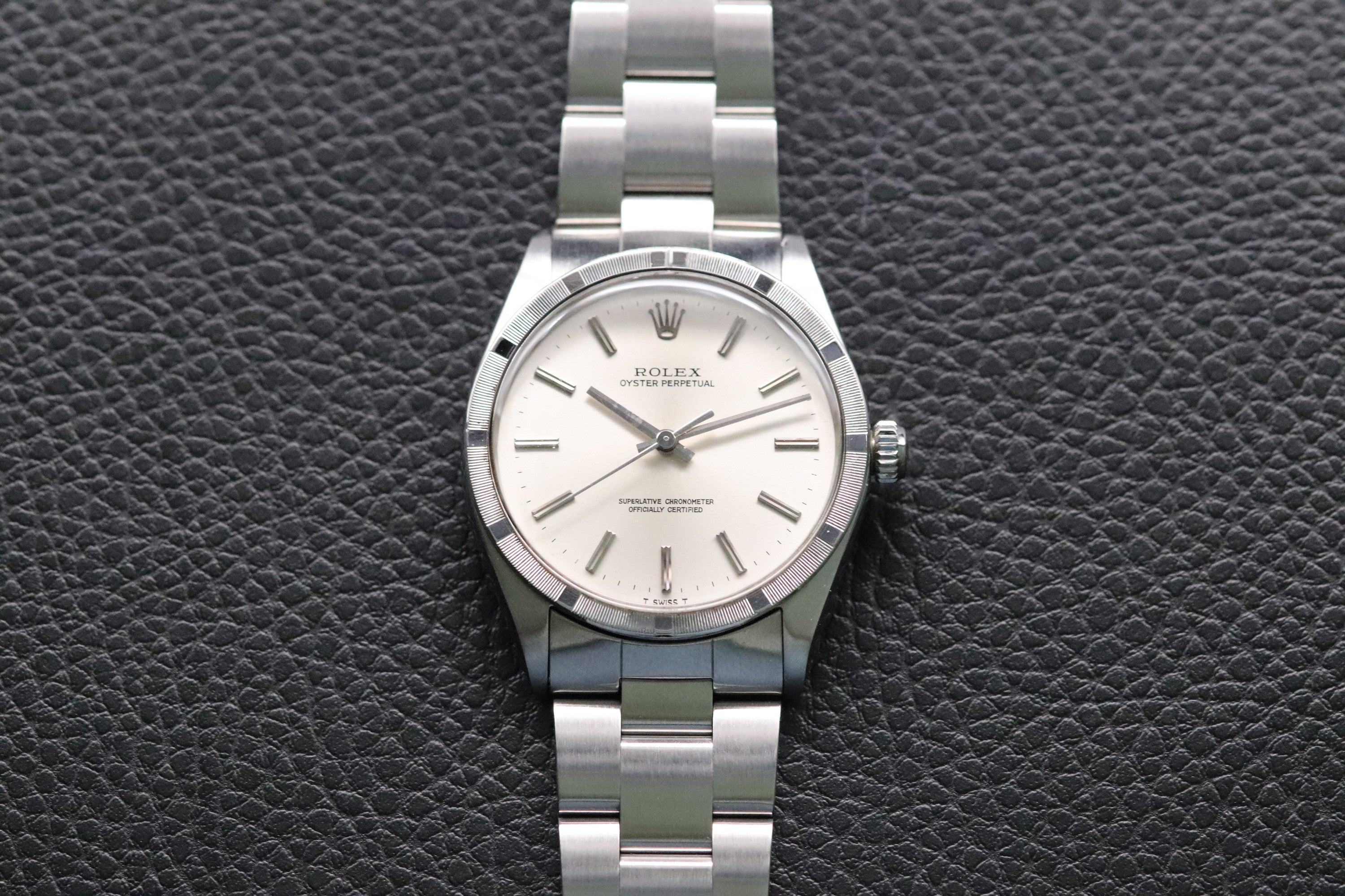 Rolex Oyster Perpetual 1007 Silver Dial 1968