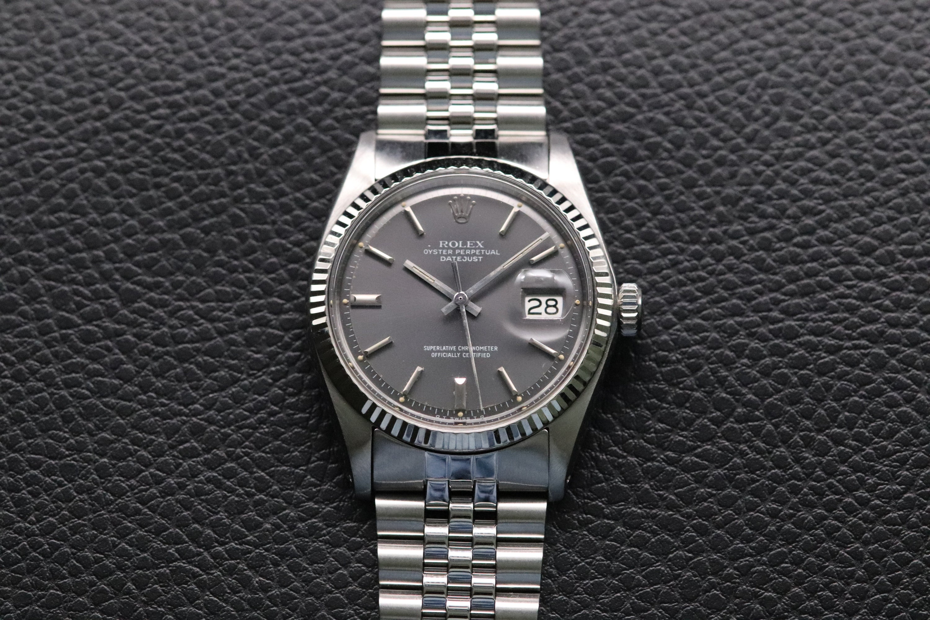 Rolex Datejust 1601 Grey Dial 1972