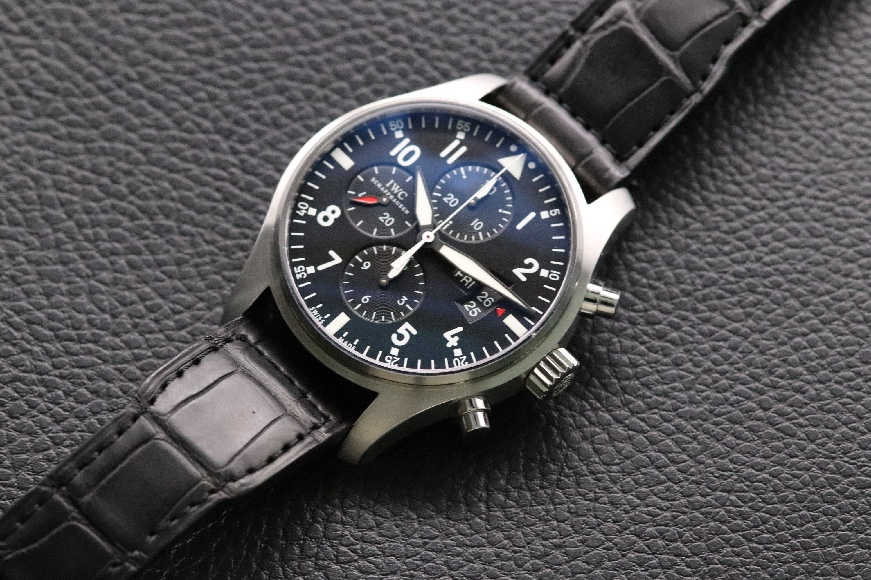 IWC Fliegeruhr Chronograph IW377701 Papers 2016