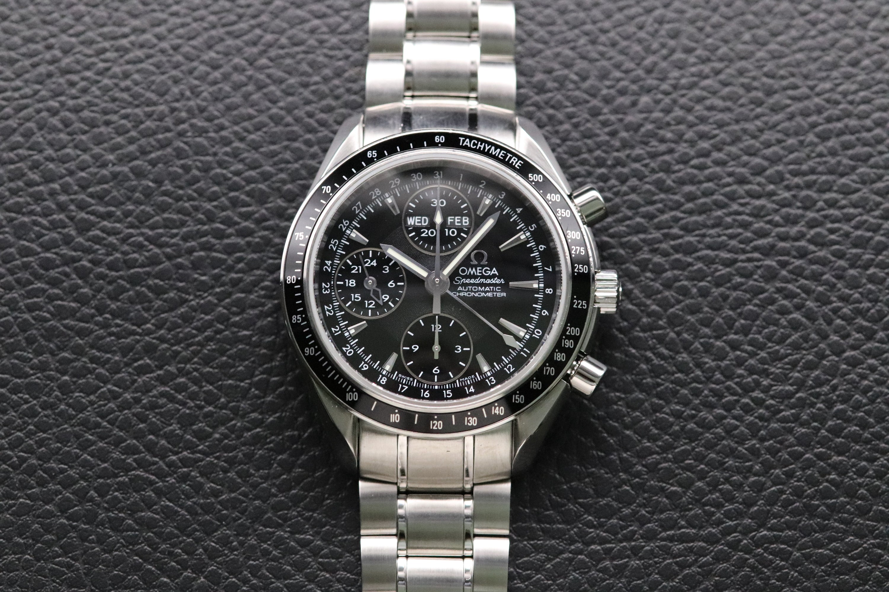 Omega Speedmaster Triple Date 3220.50 Fullset 2013 Box+Paper