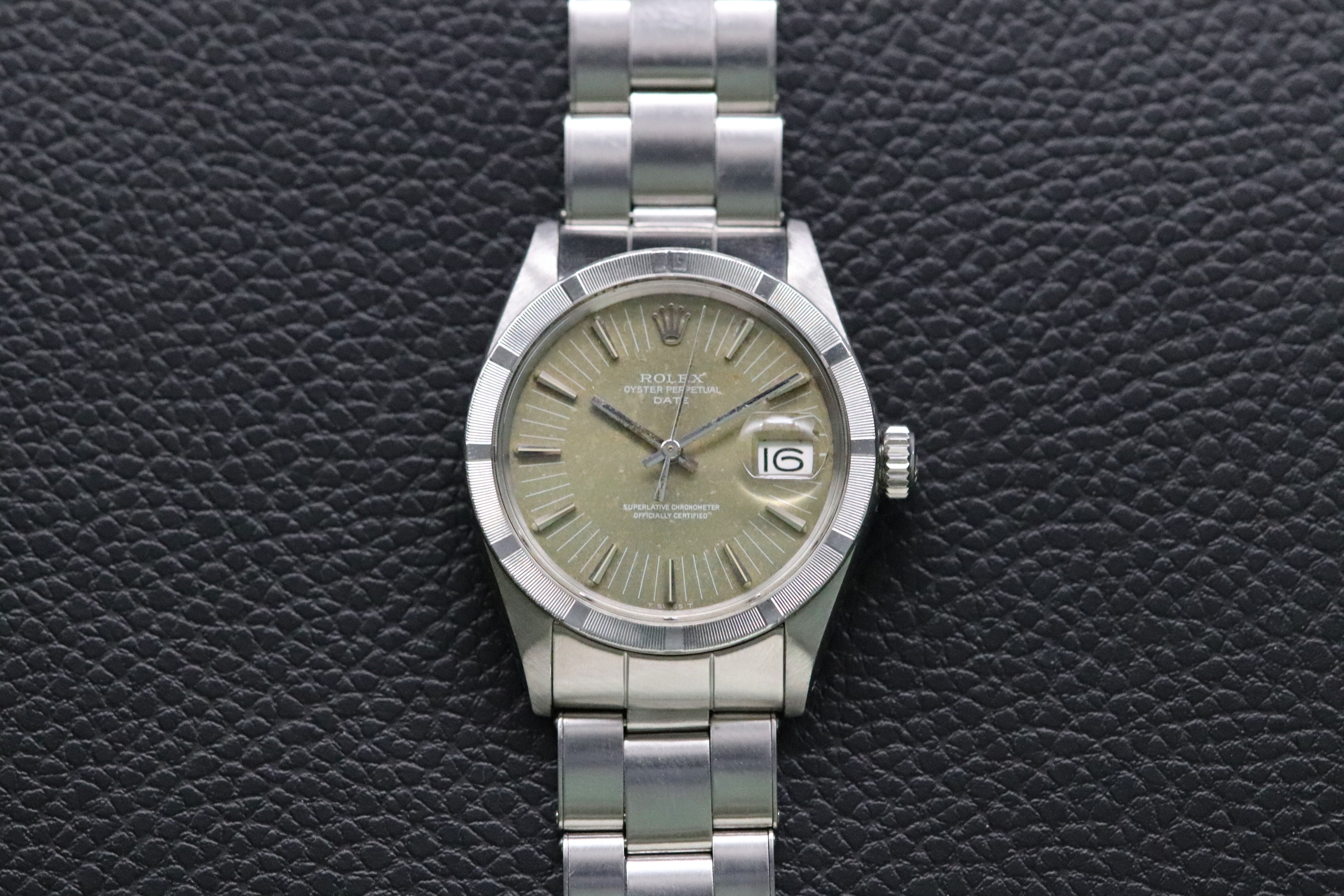 Rolex Date 1501 Tropical Green 1971