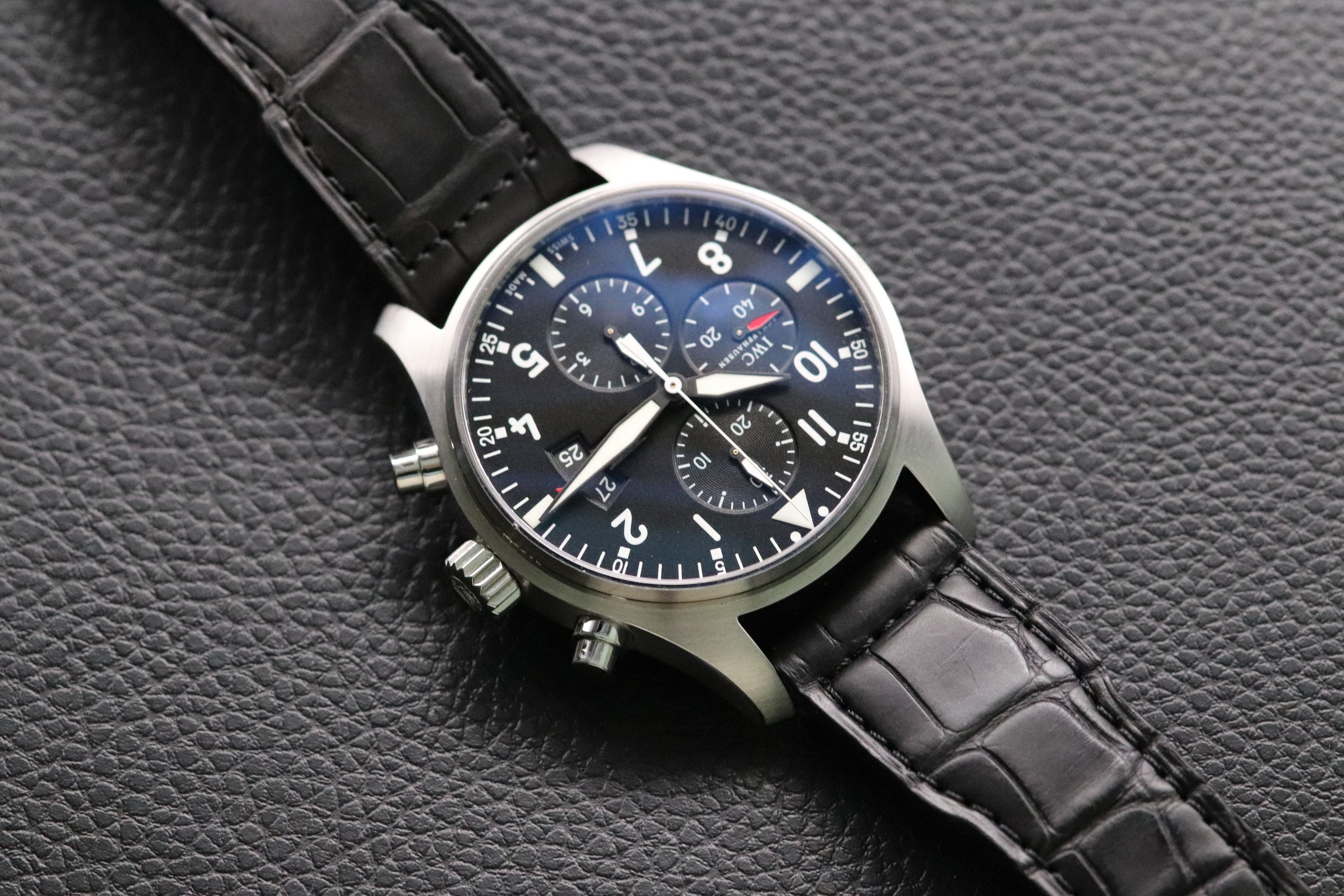 IWC Fliegeruhr Chronograph IW377701 Papers 2016