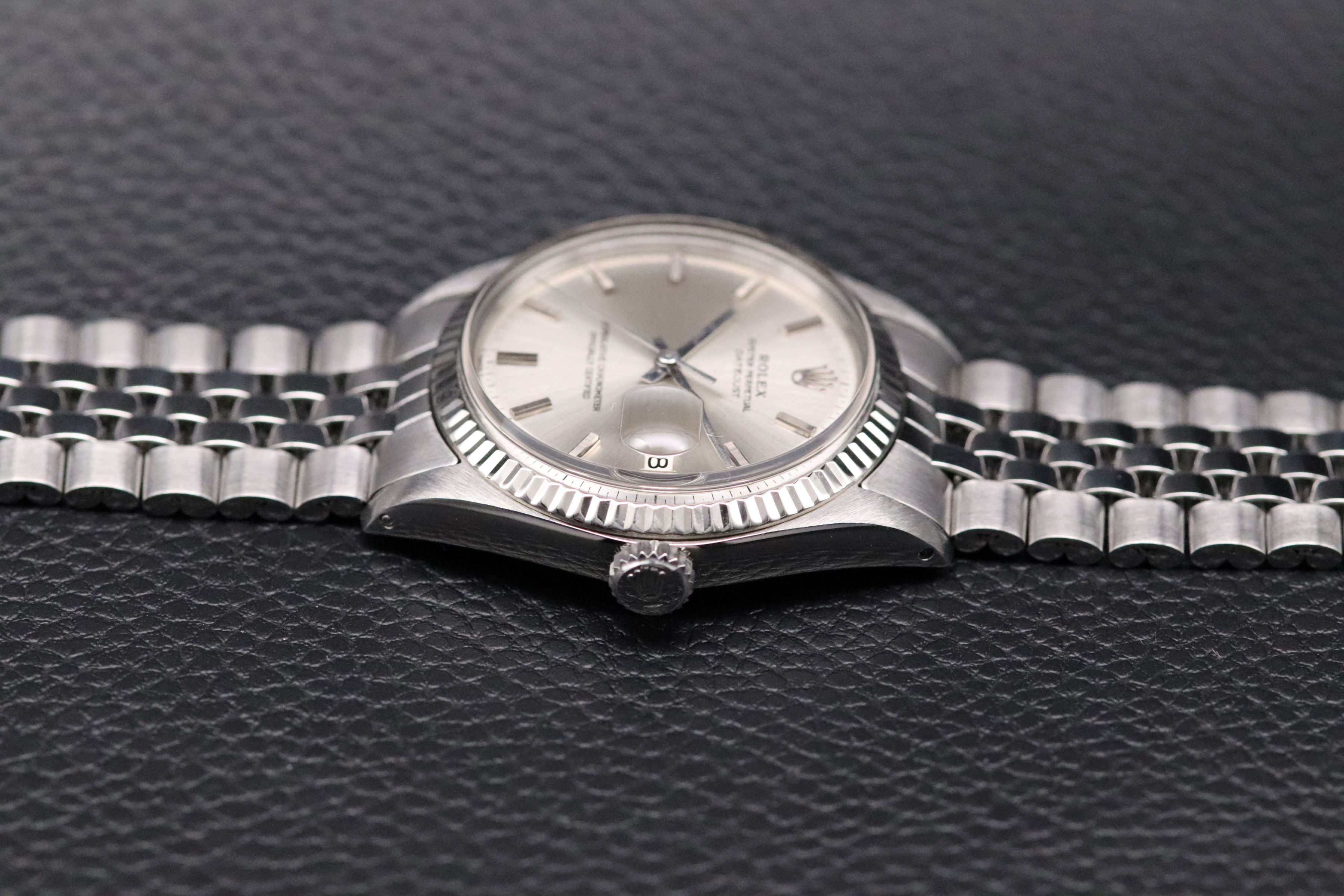 Rolex Datejust 1601 Silver Dial 1970