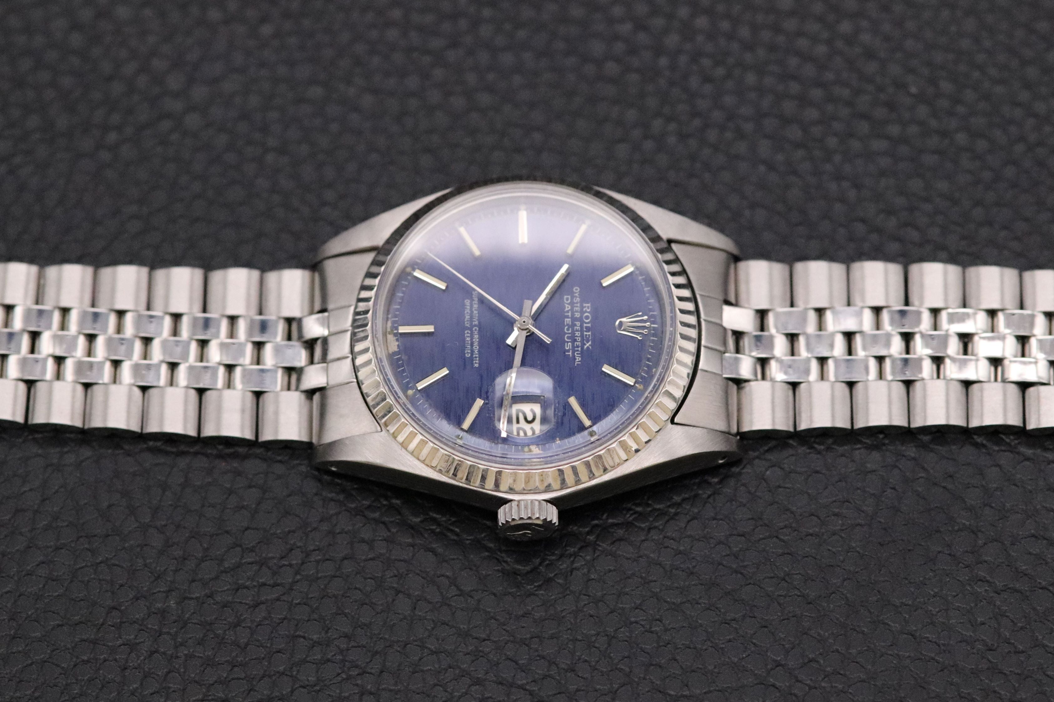 Rolex Datejust 1601 Blue Mosaic