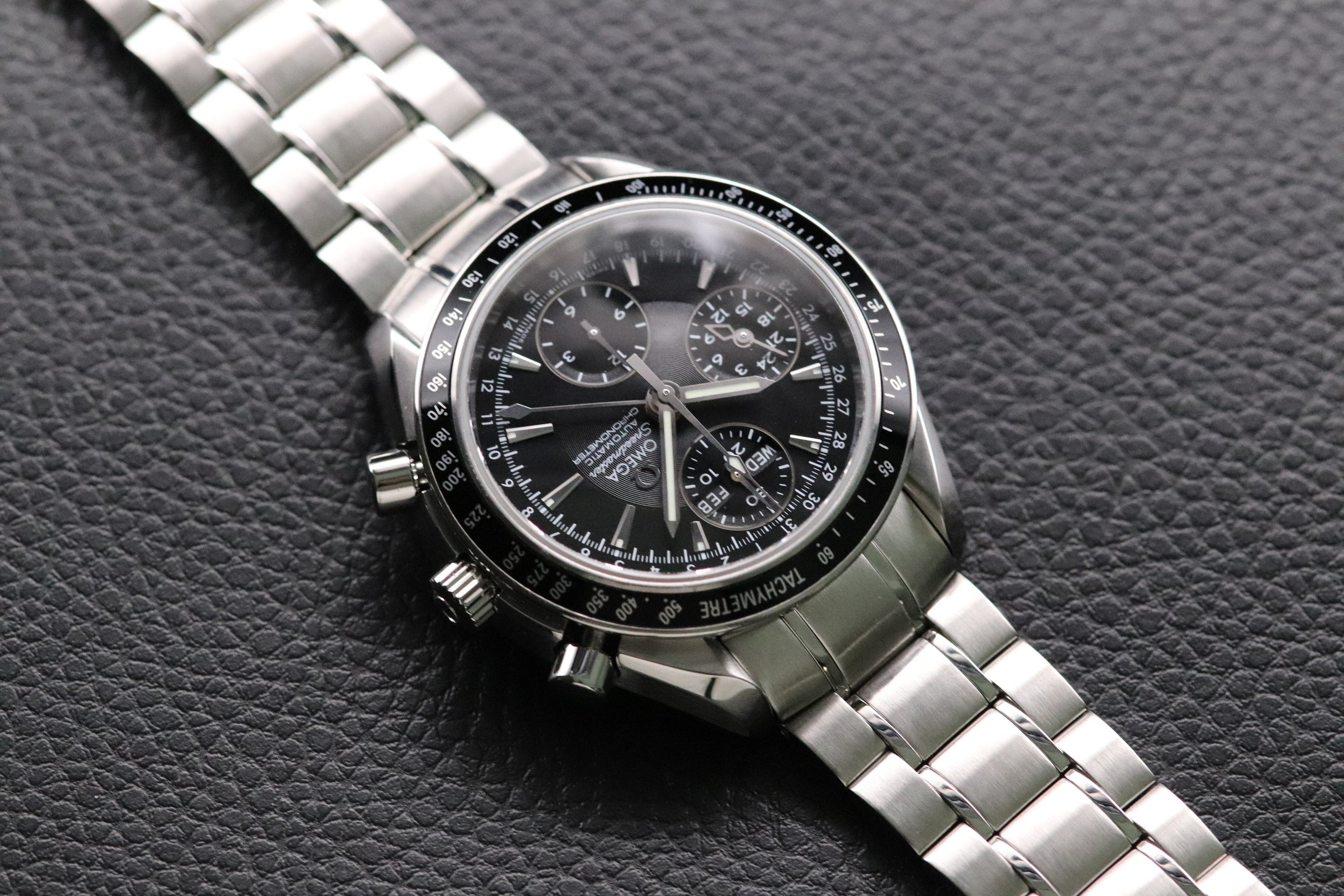 Omega Speedmaster Triple Date 3220.50 Fullset 2013 Box+Paper