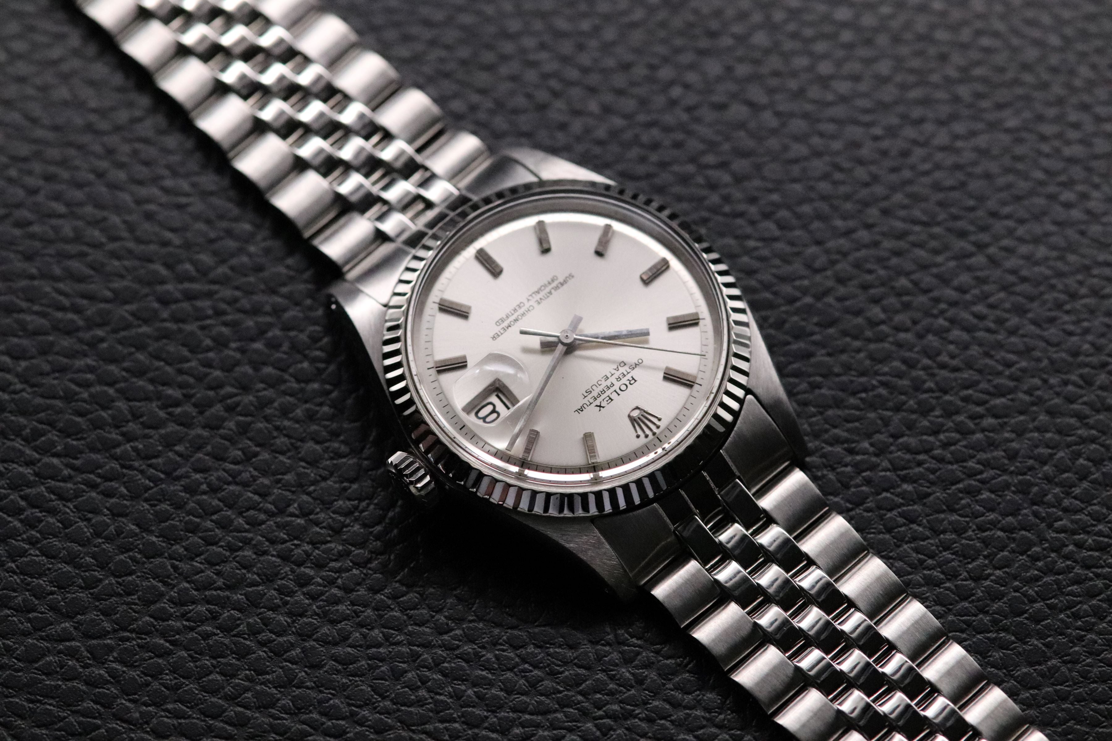 Rolex Datejust 1601 Silver Dial 1970