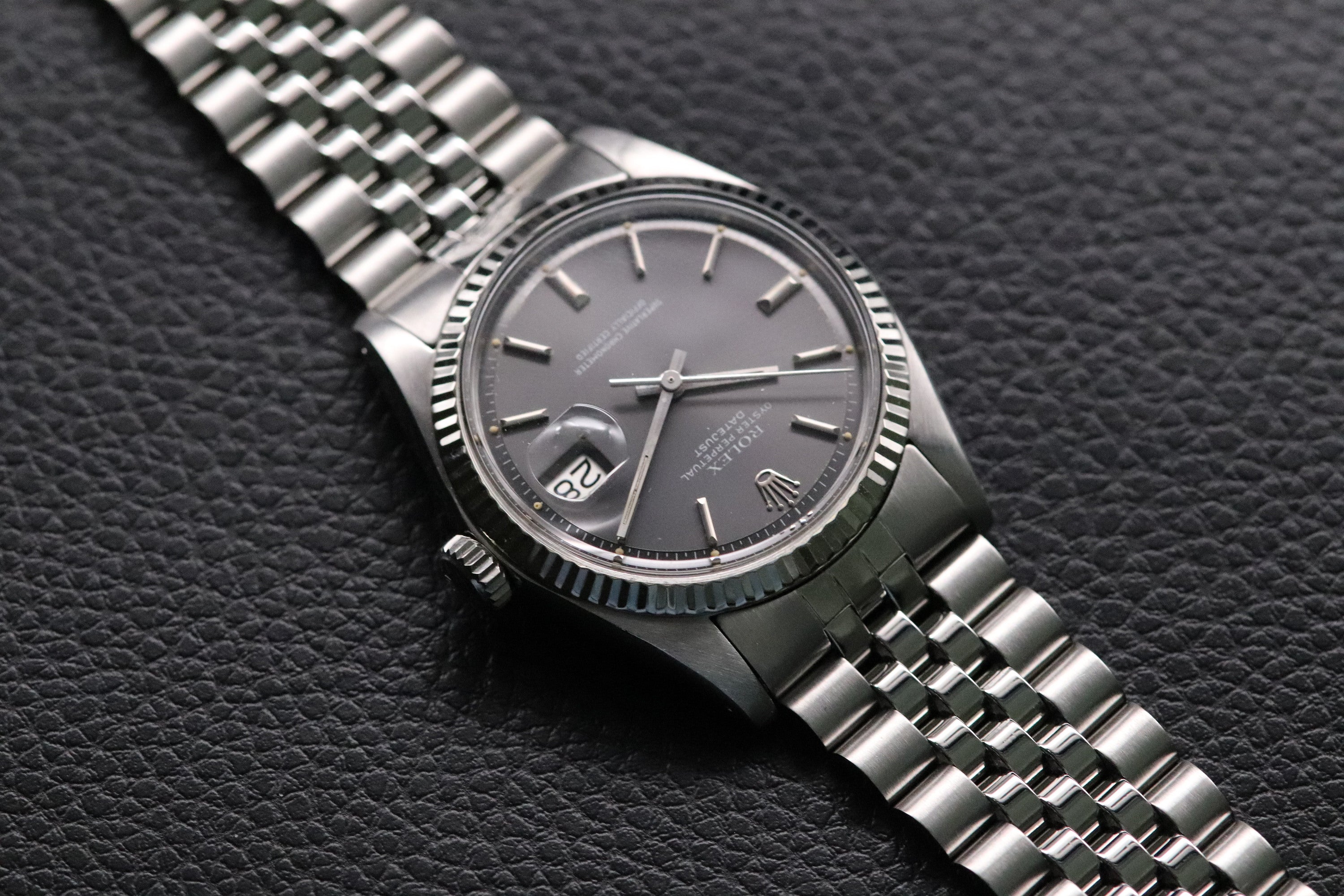 Rolex Datejust 1601 Grey Dial 1972