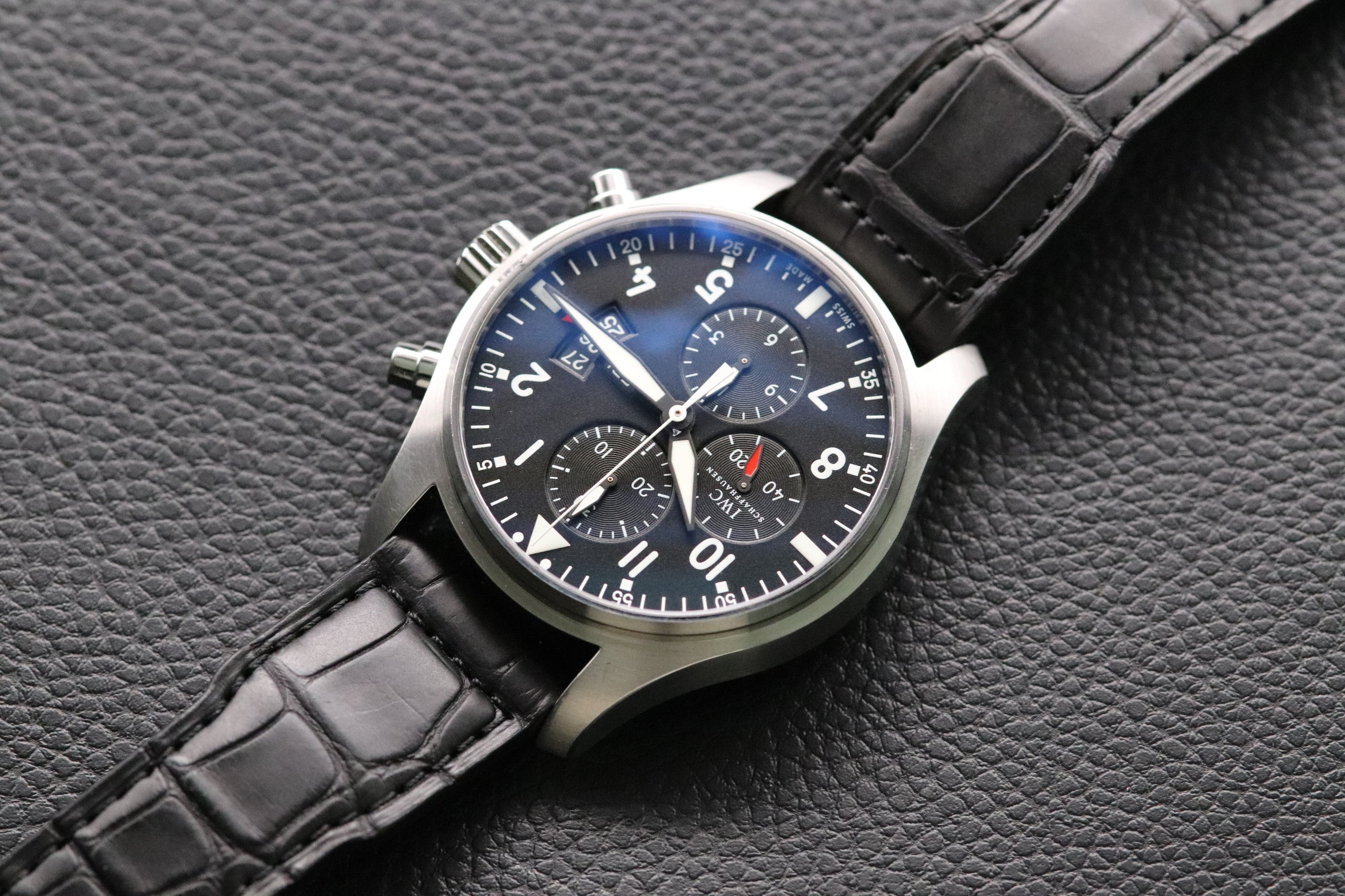 IWC Fliegeruhr Chronograph IW377701 Papers 2016