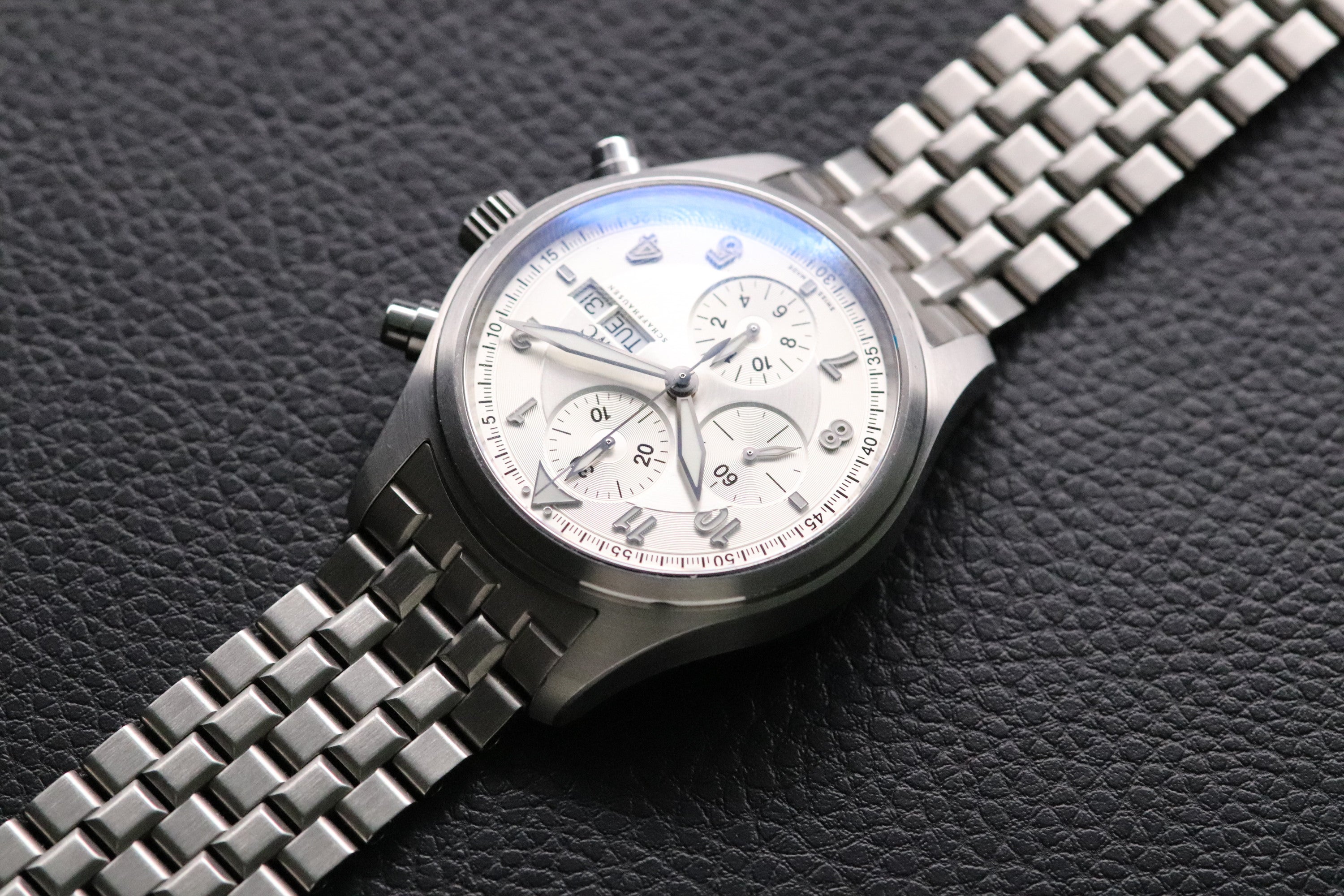 IWC Fliegeruhr Spitfire Chrono IW371705 Papers