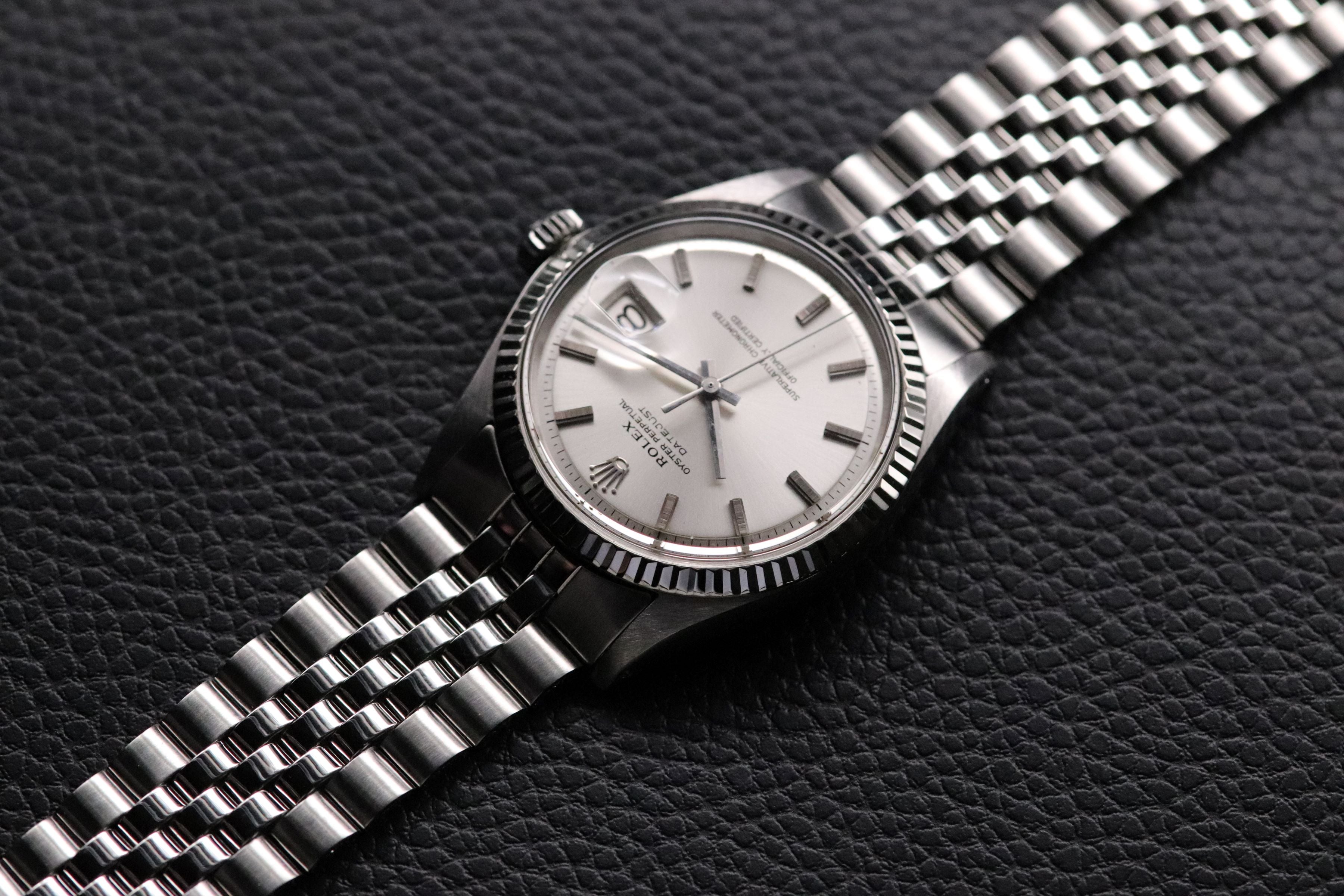 Rolex Datejust 1601 Silver Dial 1970