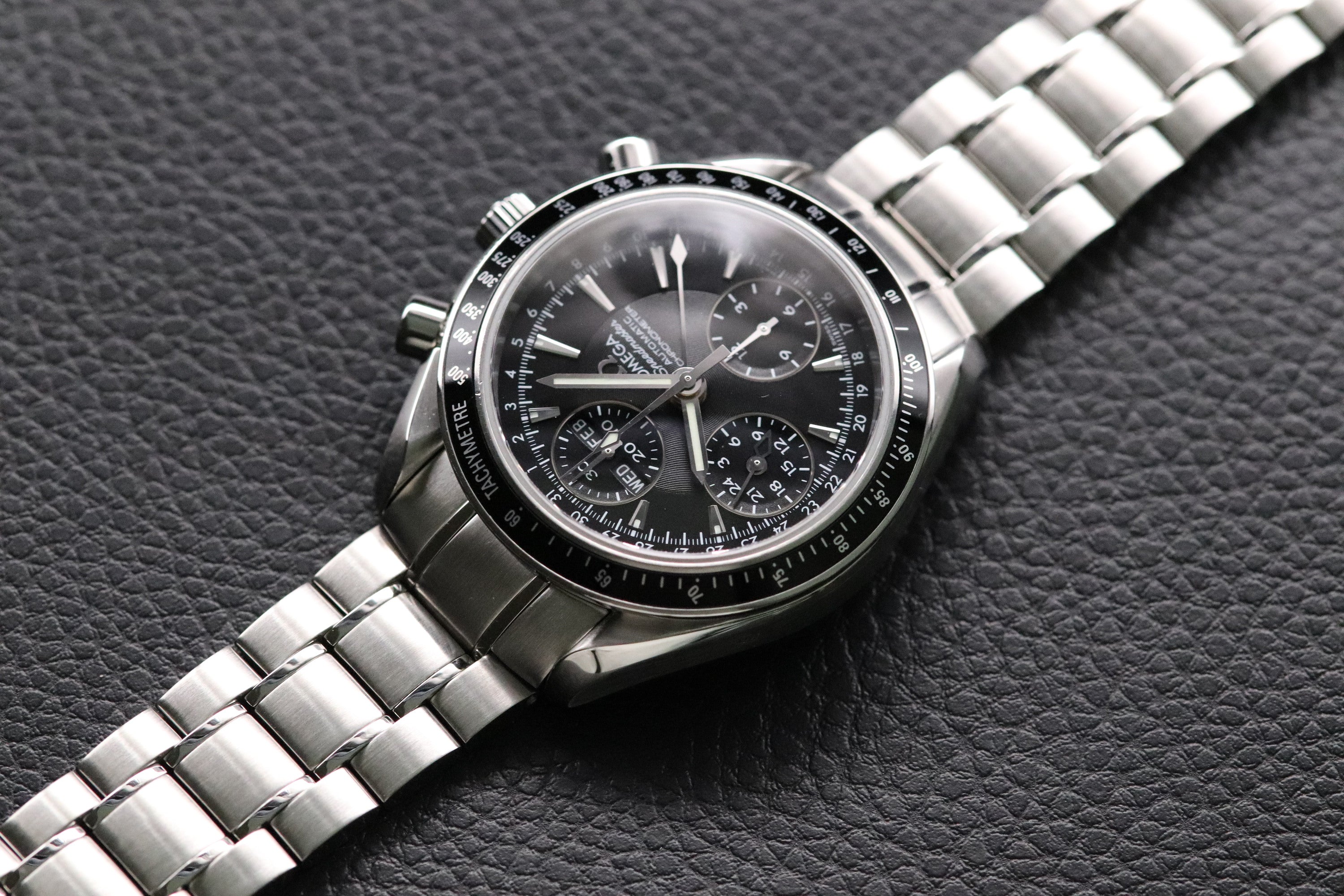 Omega Speedmaster Triple Date 3220.50 Fullset 2013 Box+Paper