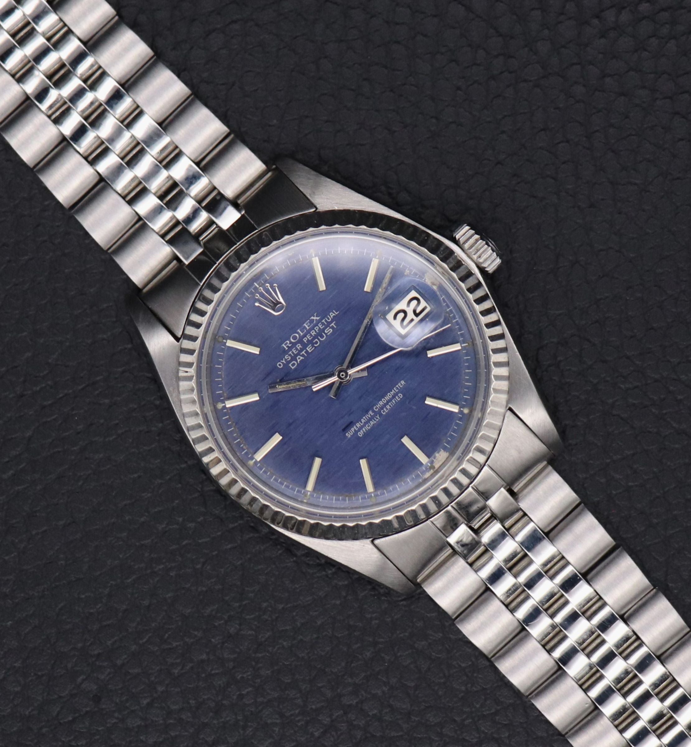 Rolex Datejust 1601 Blue Mosaic