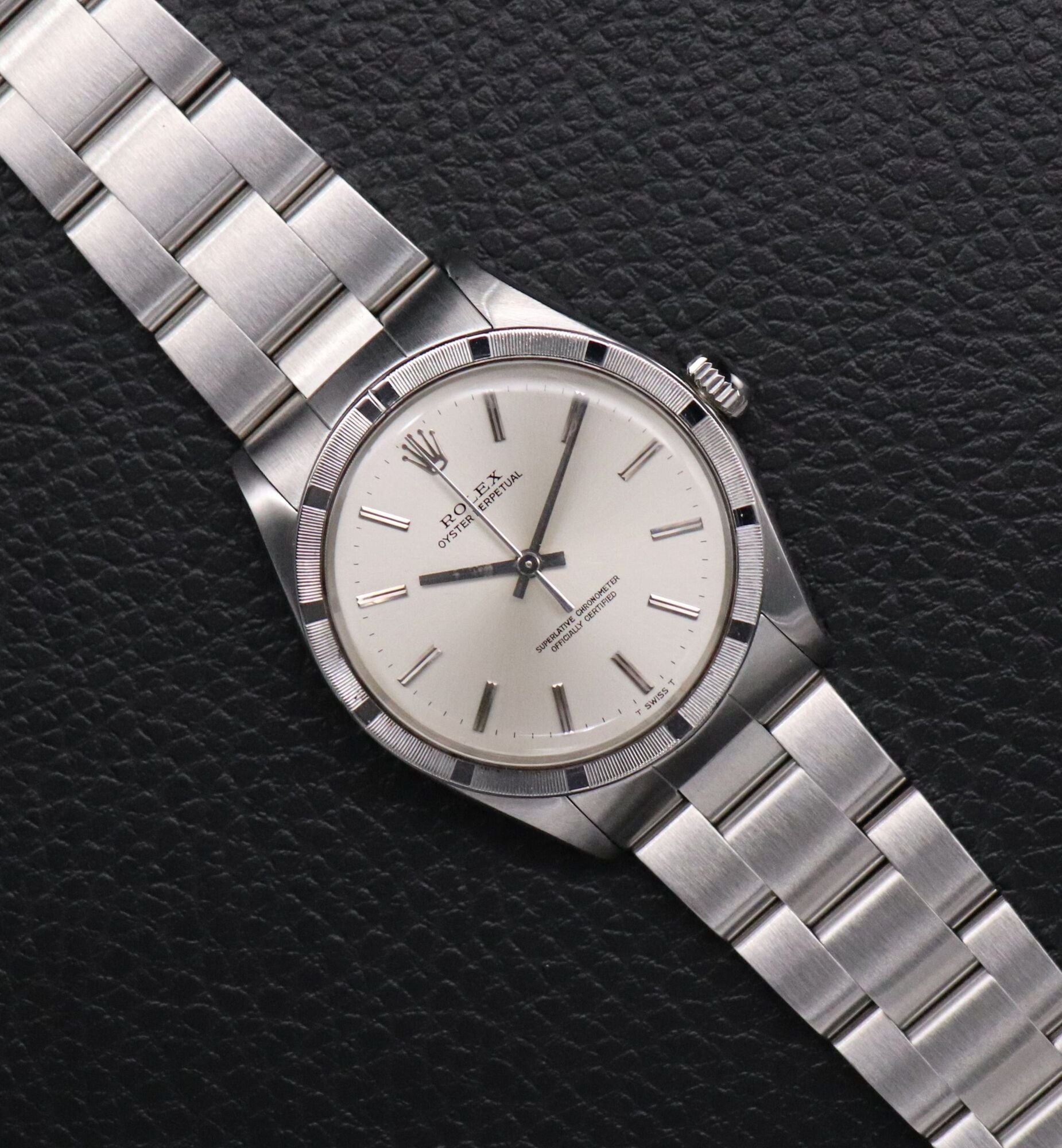 Rolex Oyster Perpetual 1007 Silver Dial 1968