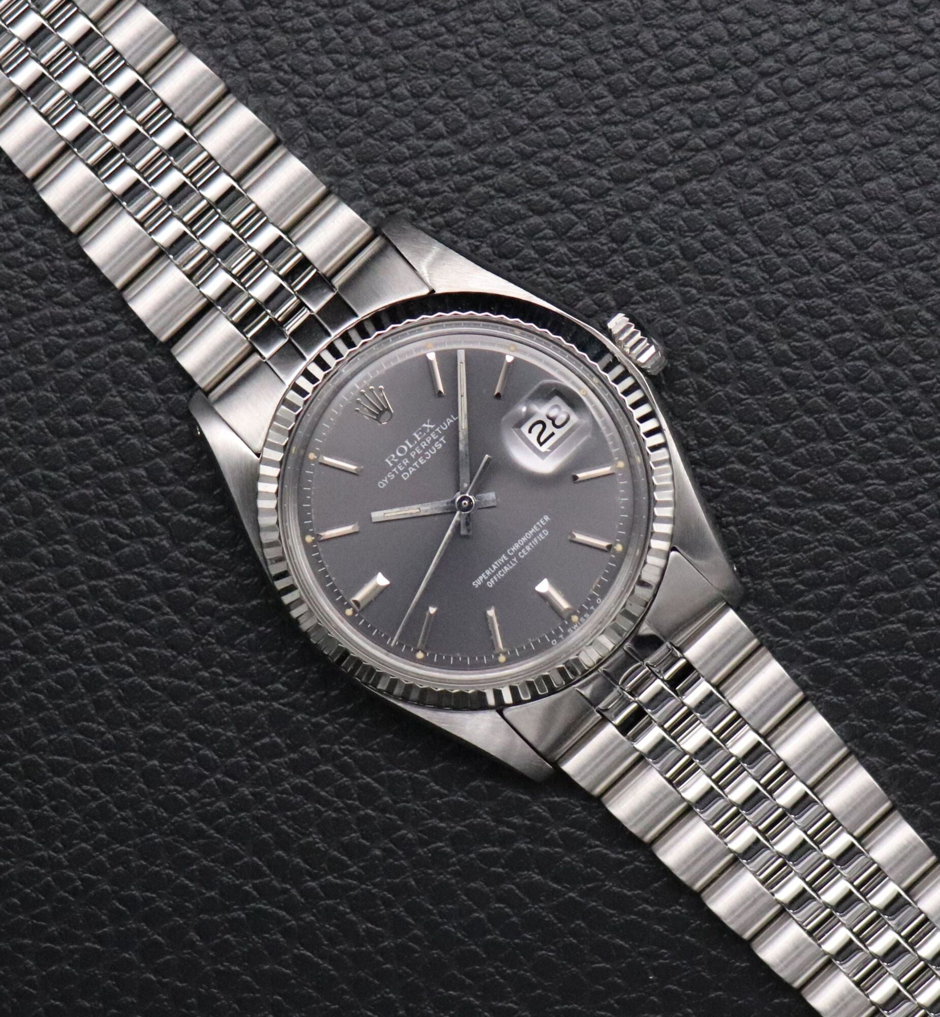 Rolex Datejust 1601 Grey Dial 1972