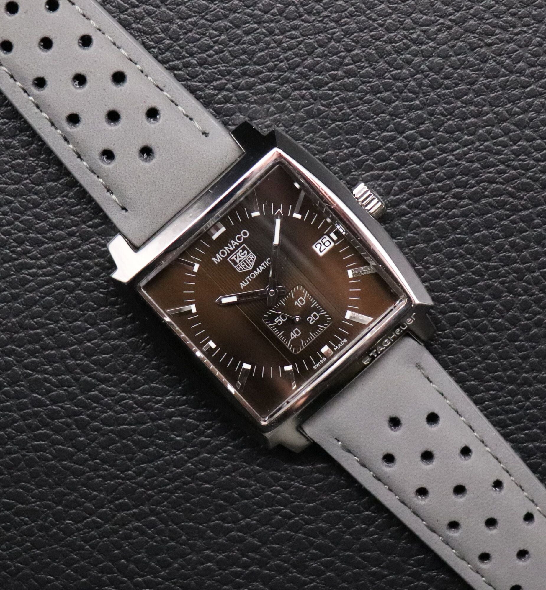 Tag Heuer Monaco WW2115 Brown Dial 2010