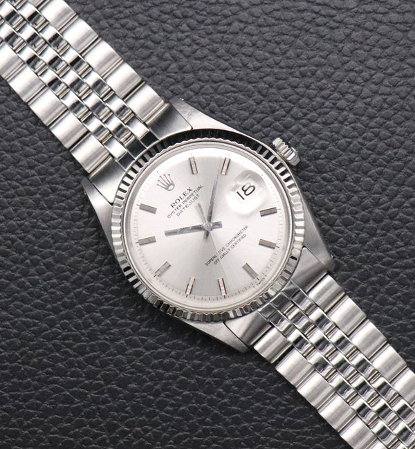 Rolex Datejust 1601 Silver Dial 1970