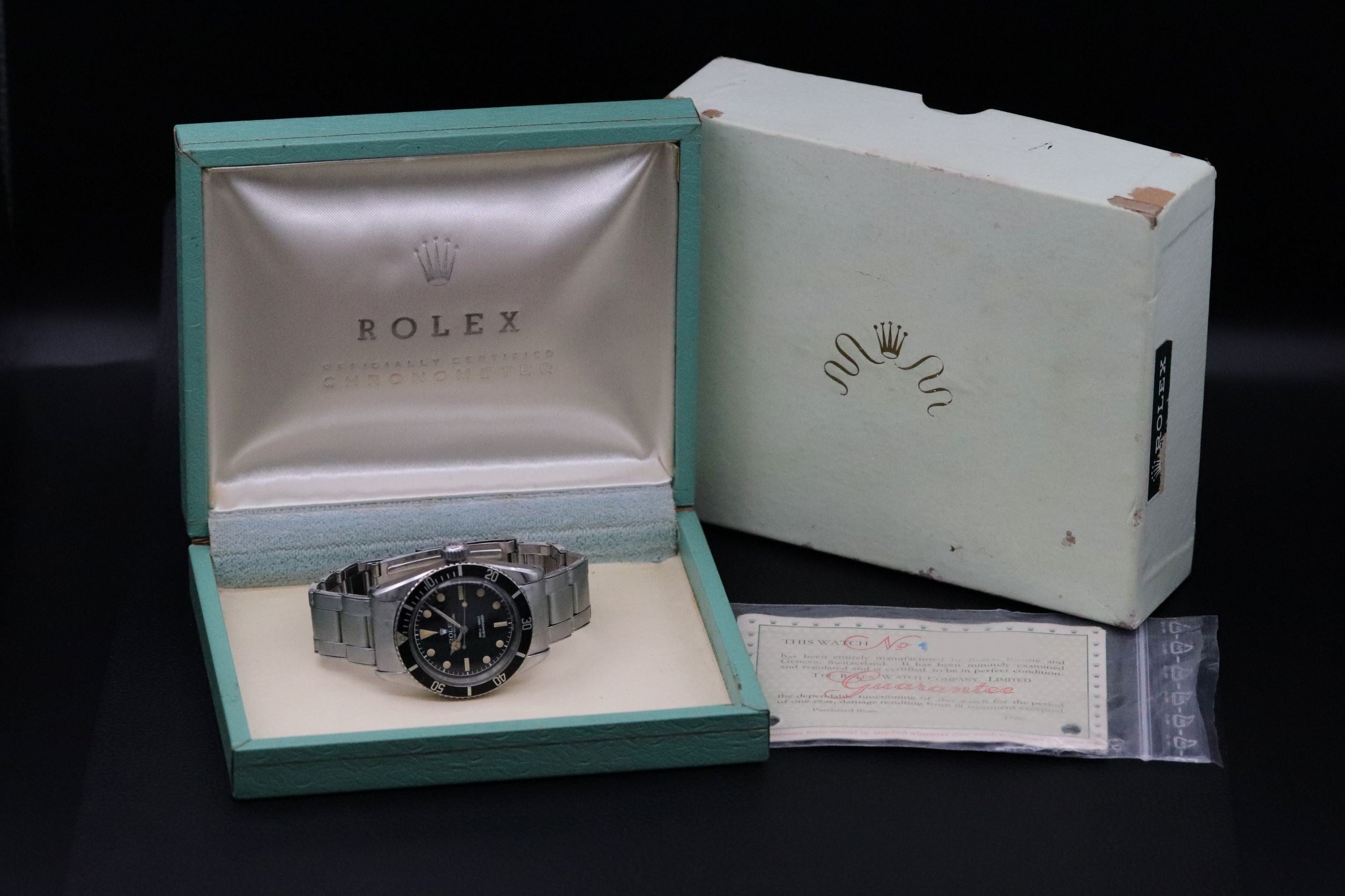 Rolex Submariner Big Crown 6538 James Bond