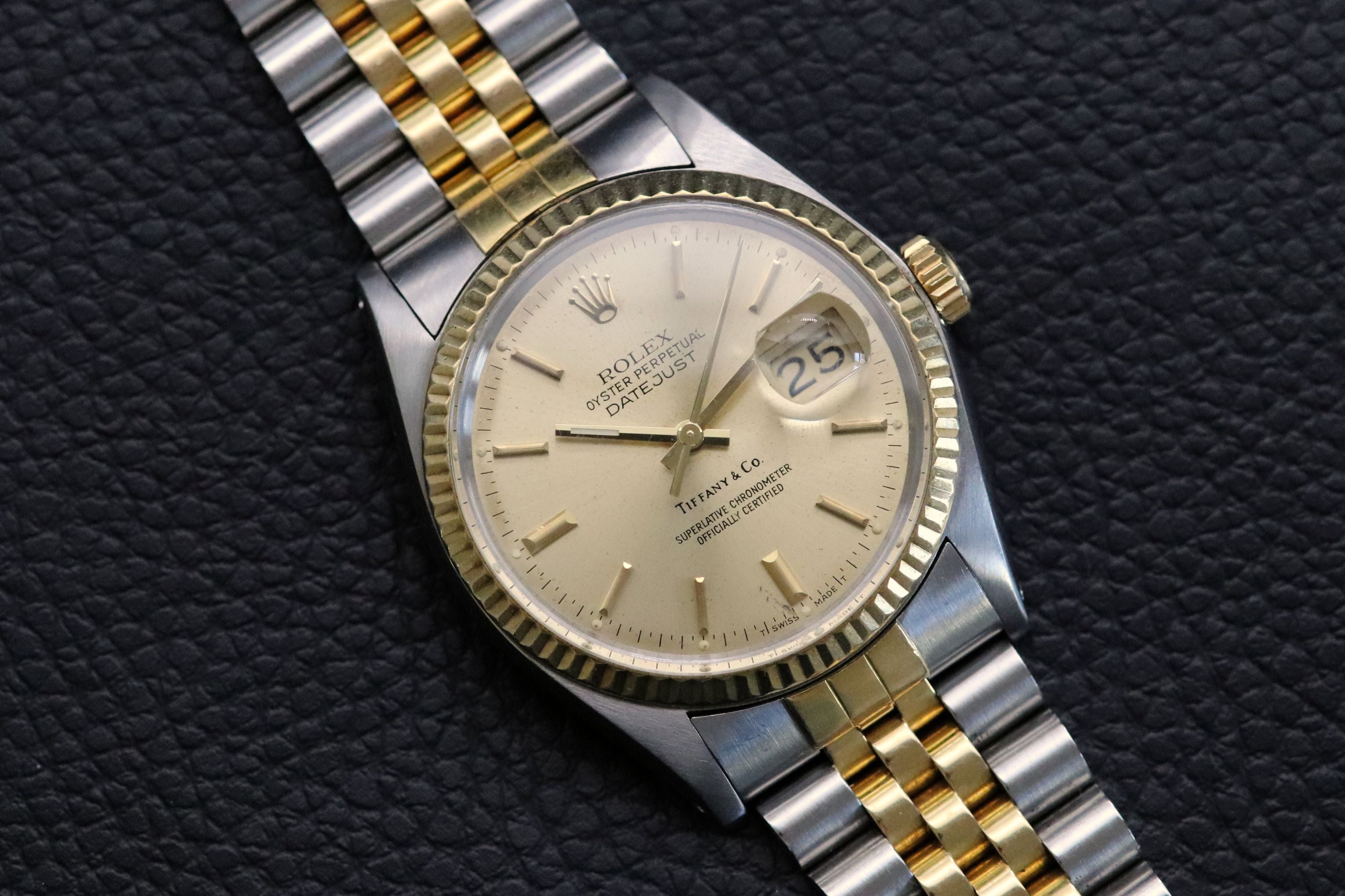 Rolex Datejust 16013 Tiffany & Co 