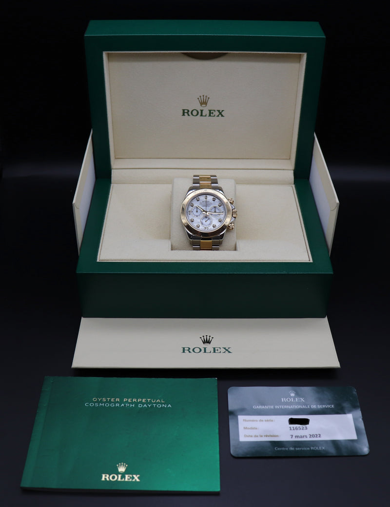 Rolex Daytona 116523 MOP Diamonds