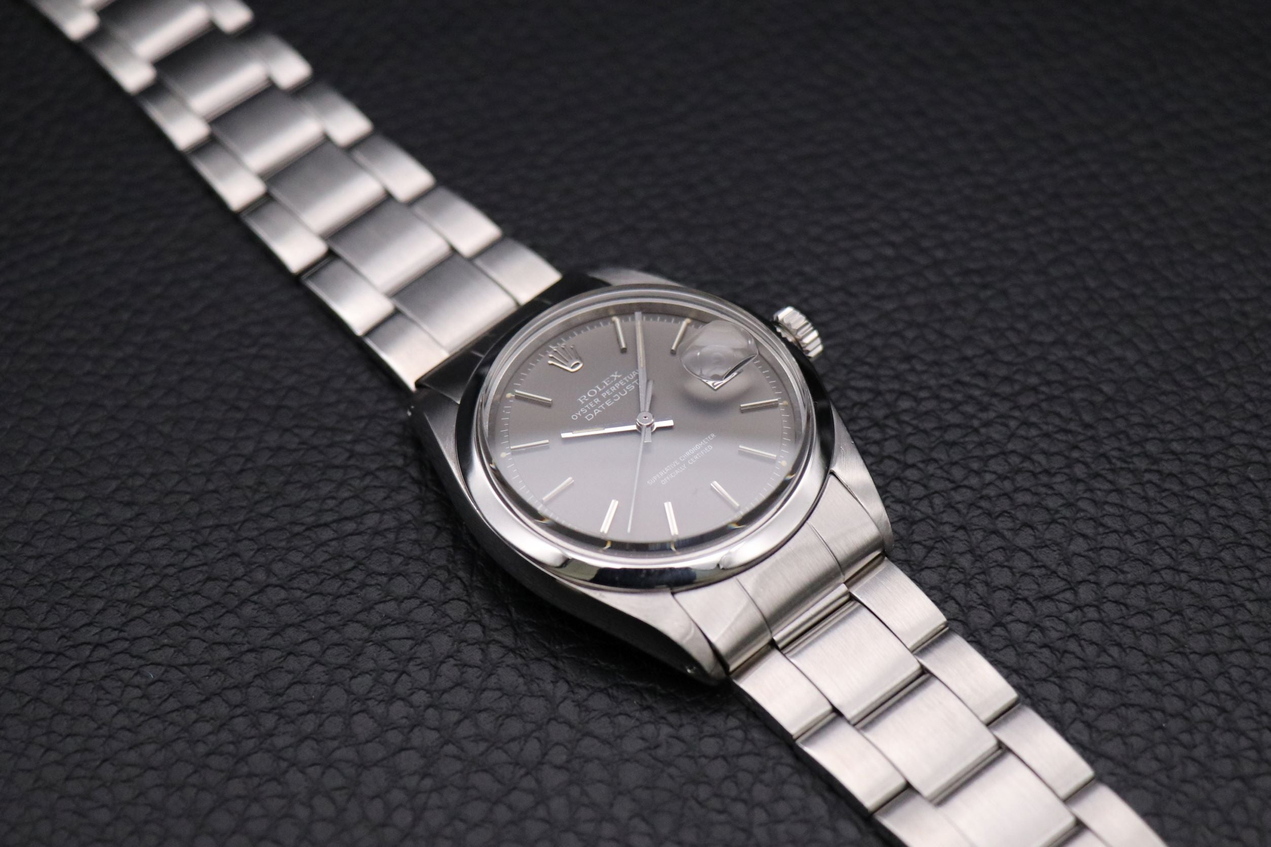 Rolex Datejust 1600 Gray Dial 